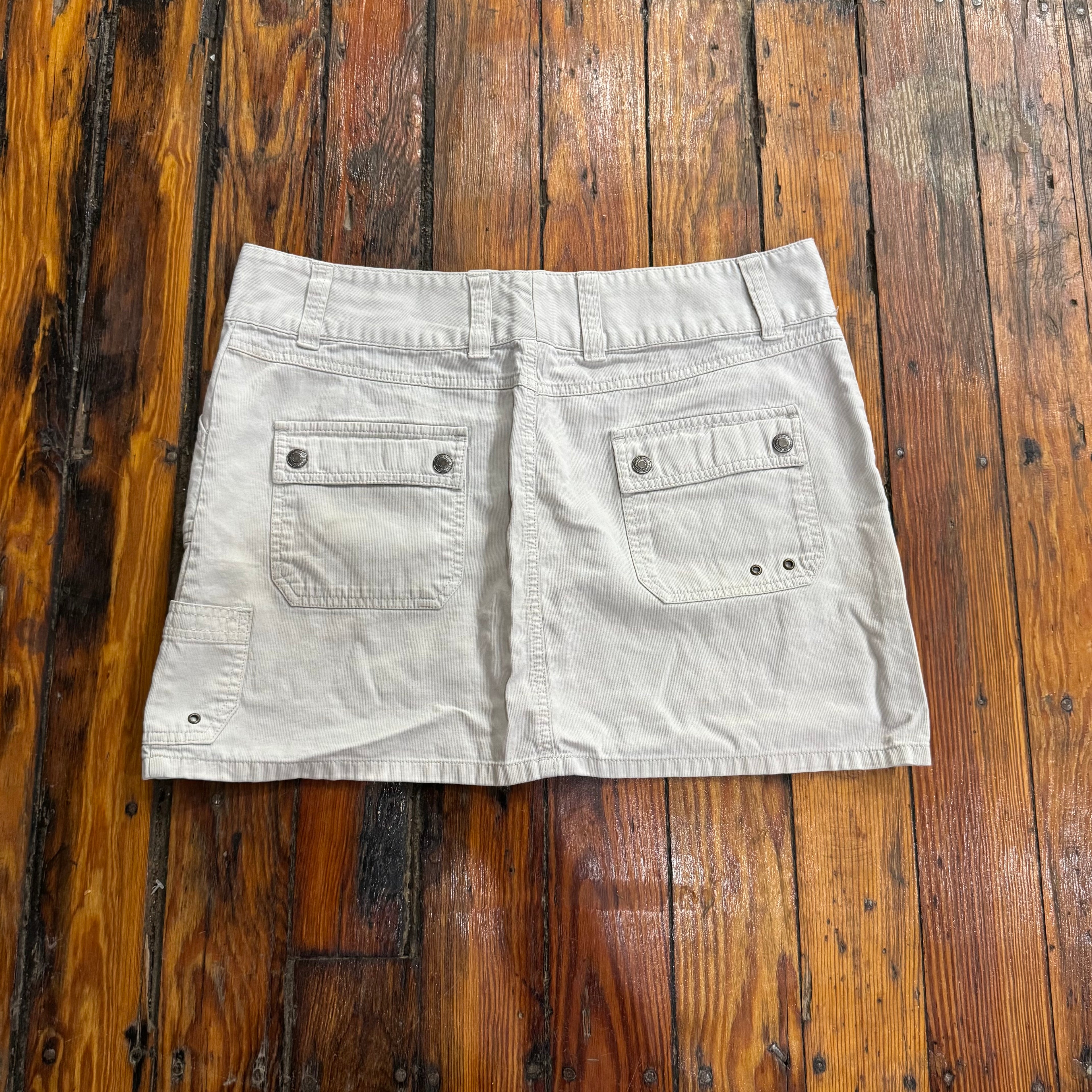 Y2K Old Navy Khaki Skirt Sz 12