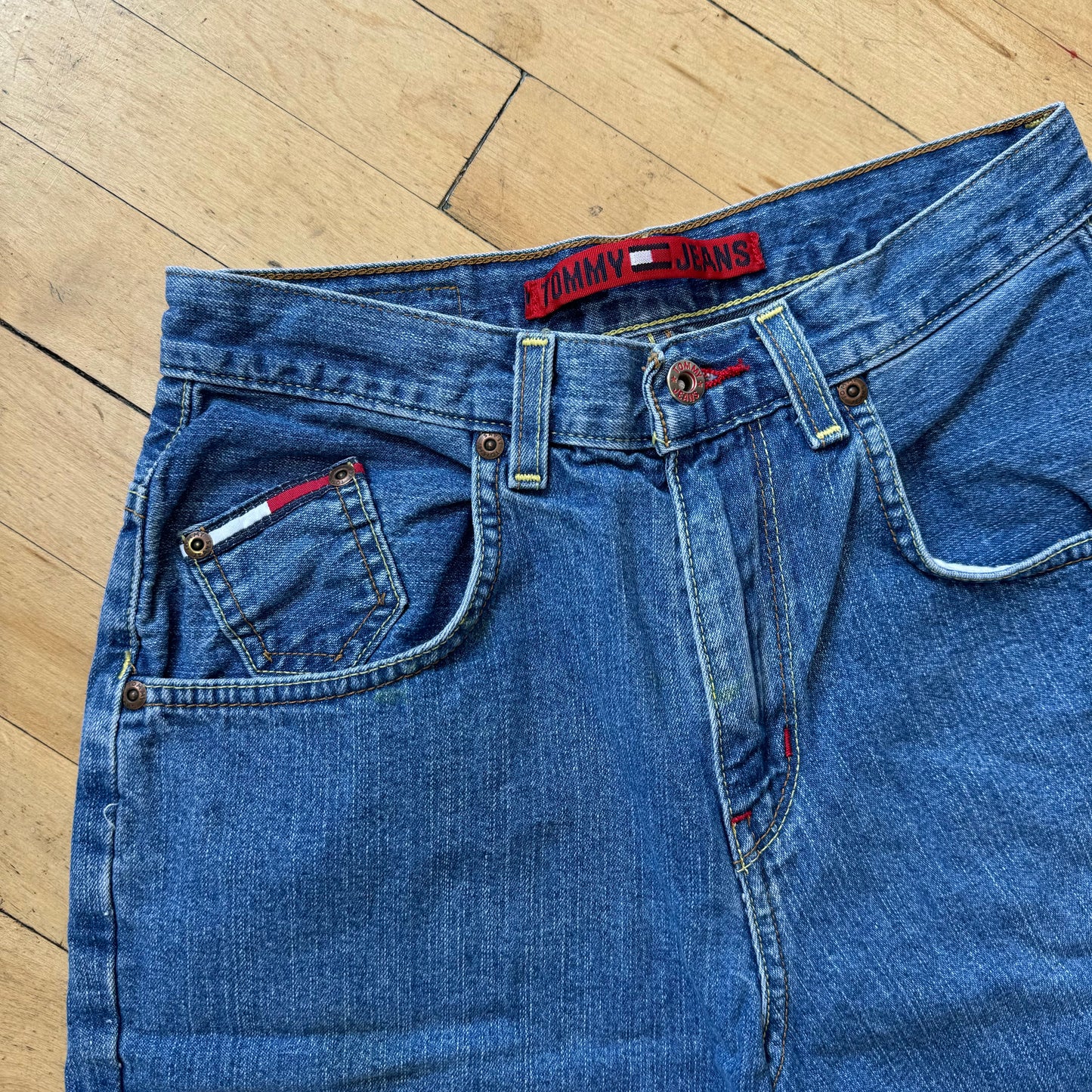 Vintage Tommy Hilfiger Denim Jean shorts Sz 14