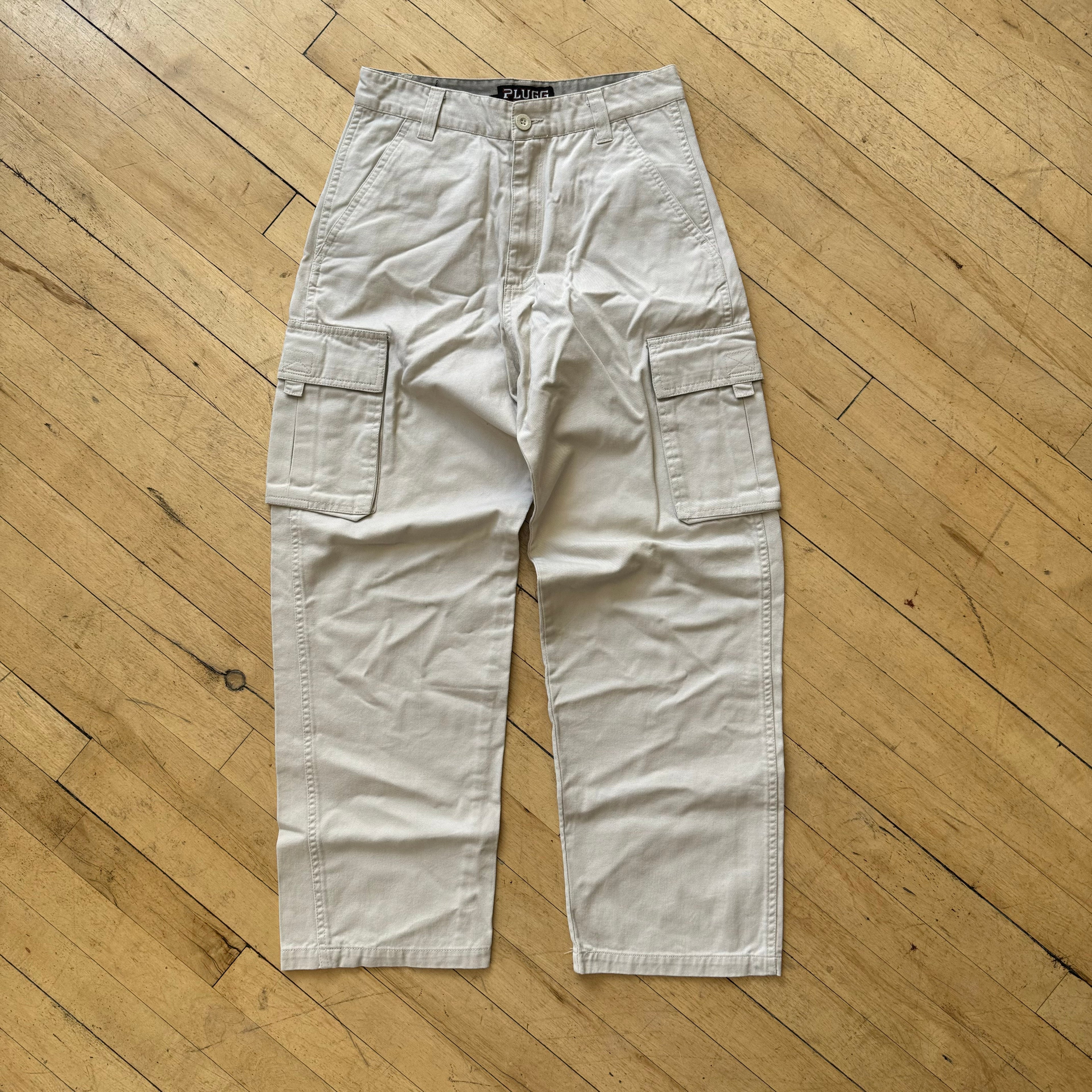Y2K Pkugg Cargo Kahki Pants Sz 14
