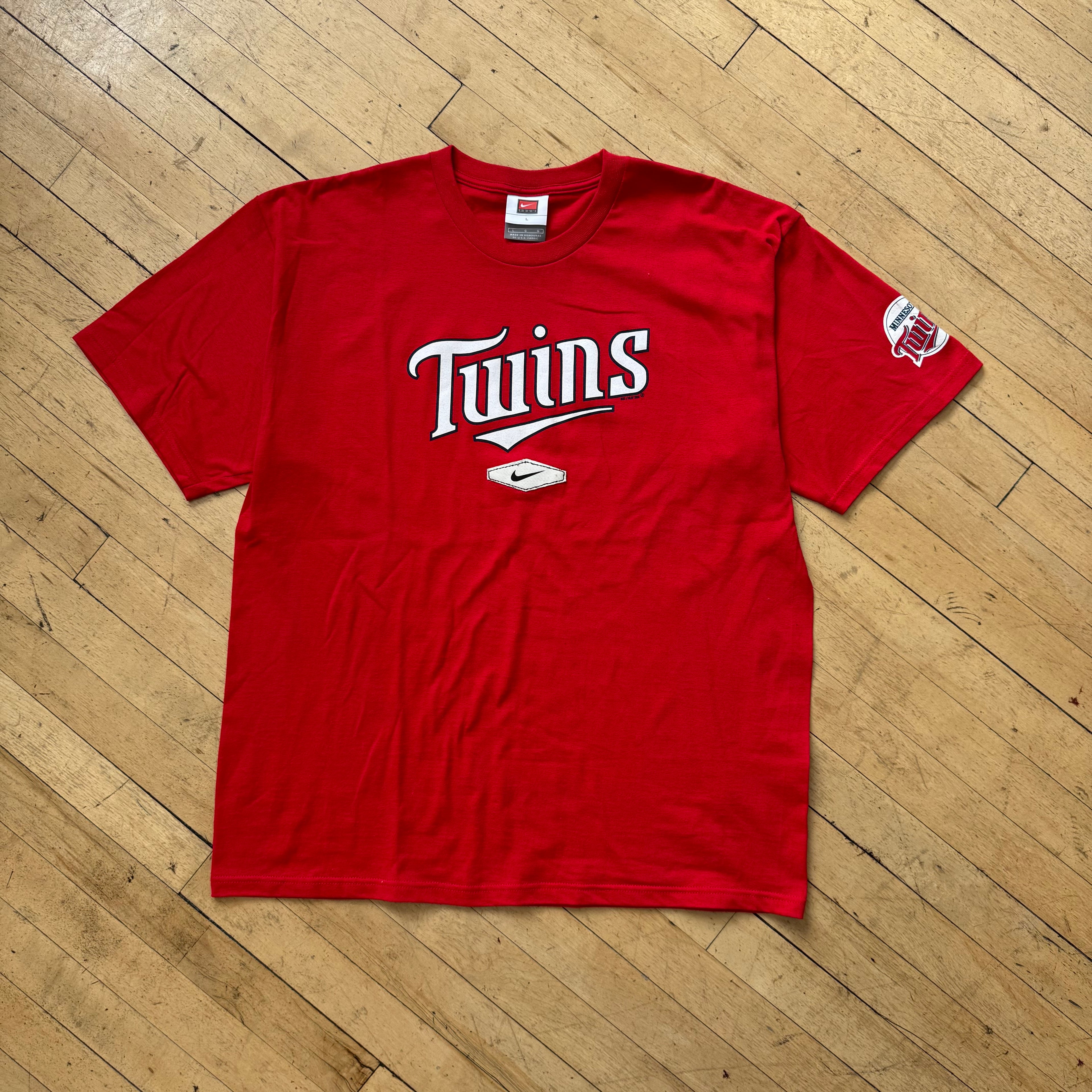 Vintage Nike Minnesota Twins T-shirt Sz L