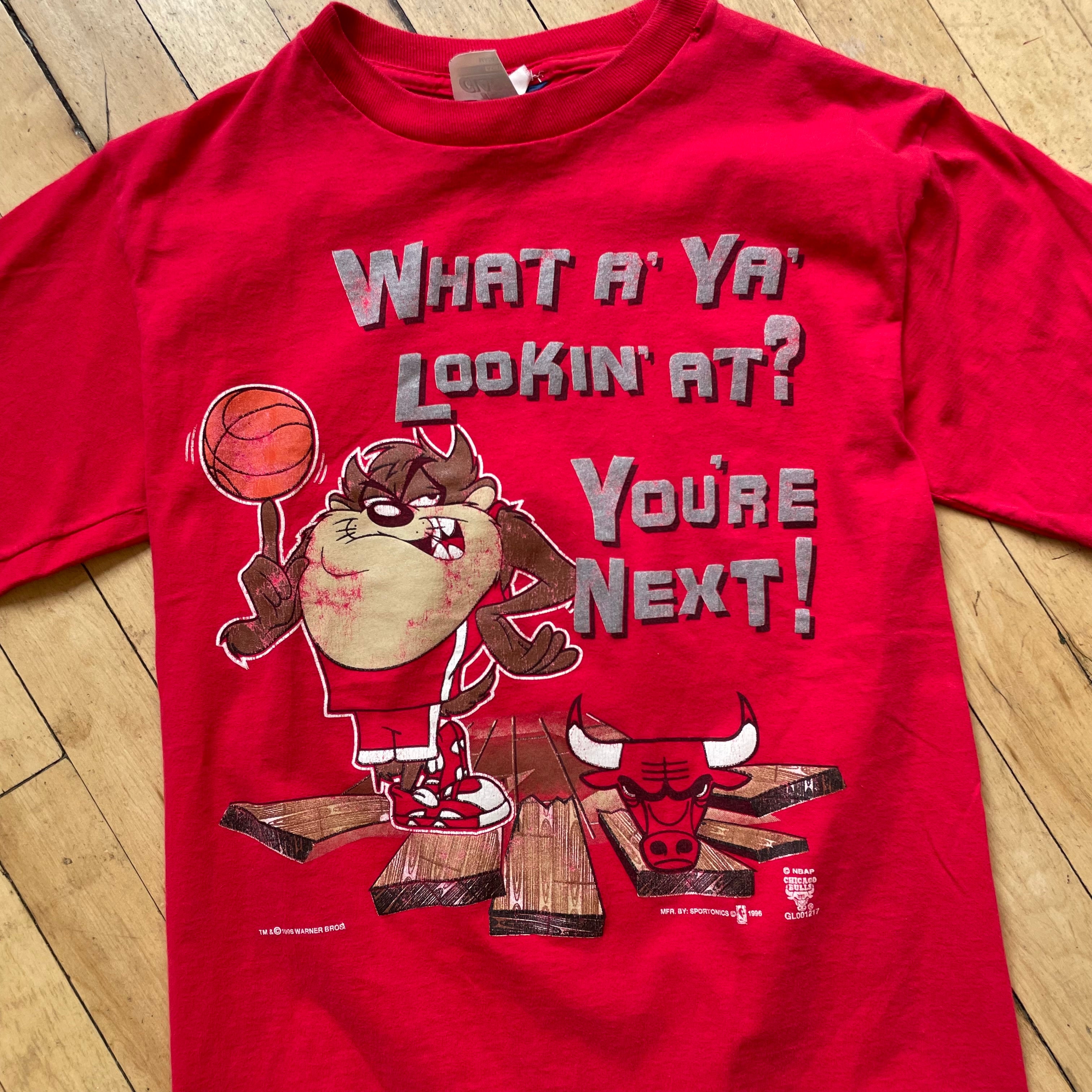 1996 Chicago Bulls Taz T-shirt (S)