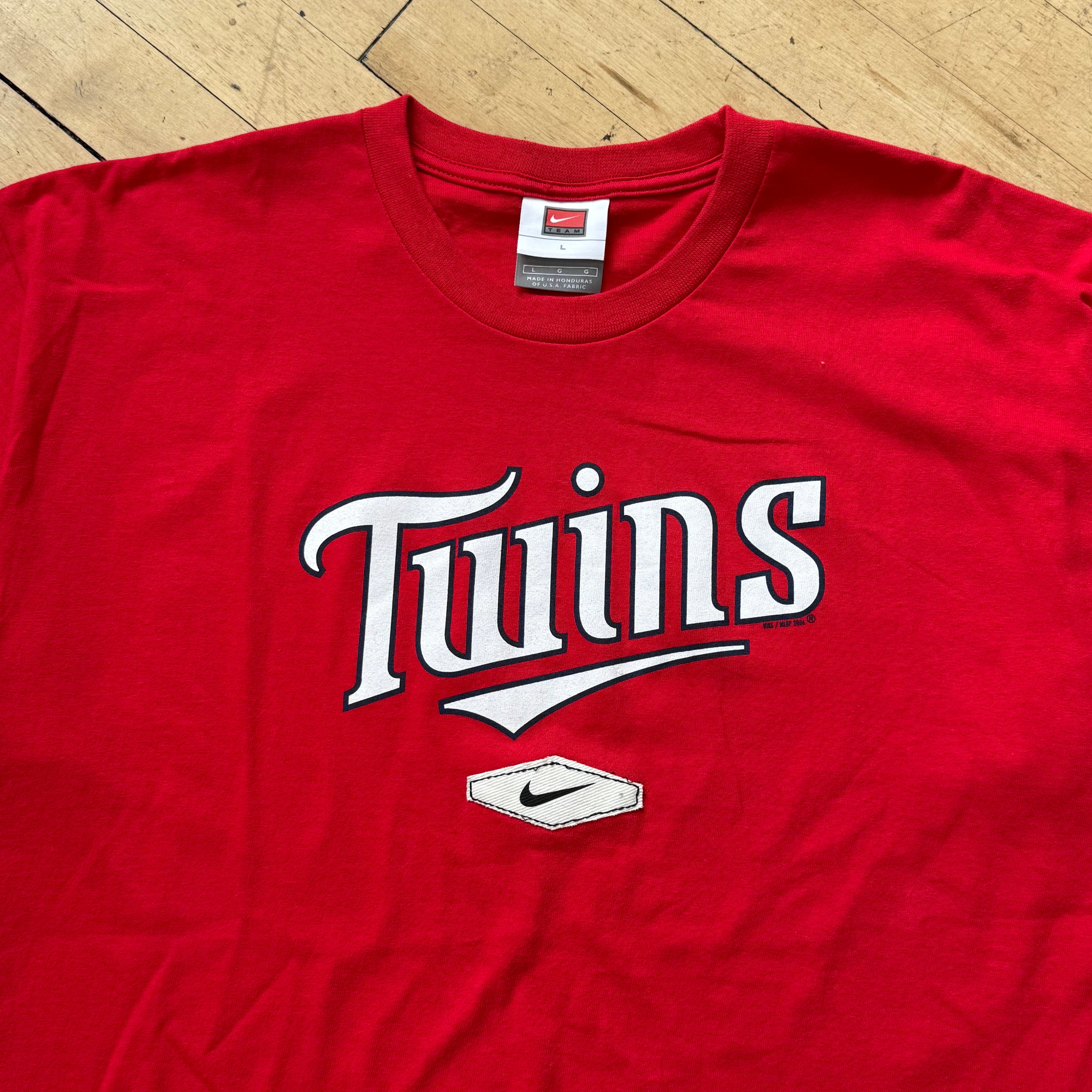 Vintage Nike Minnesota Twins T-shirt Sz L