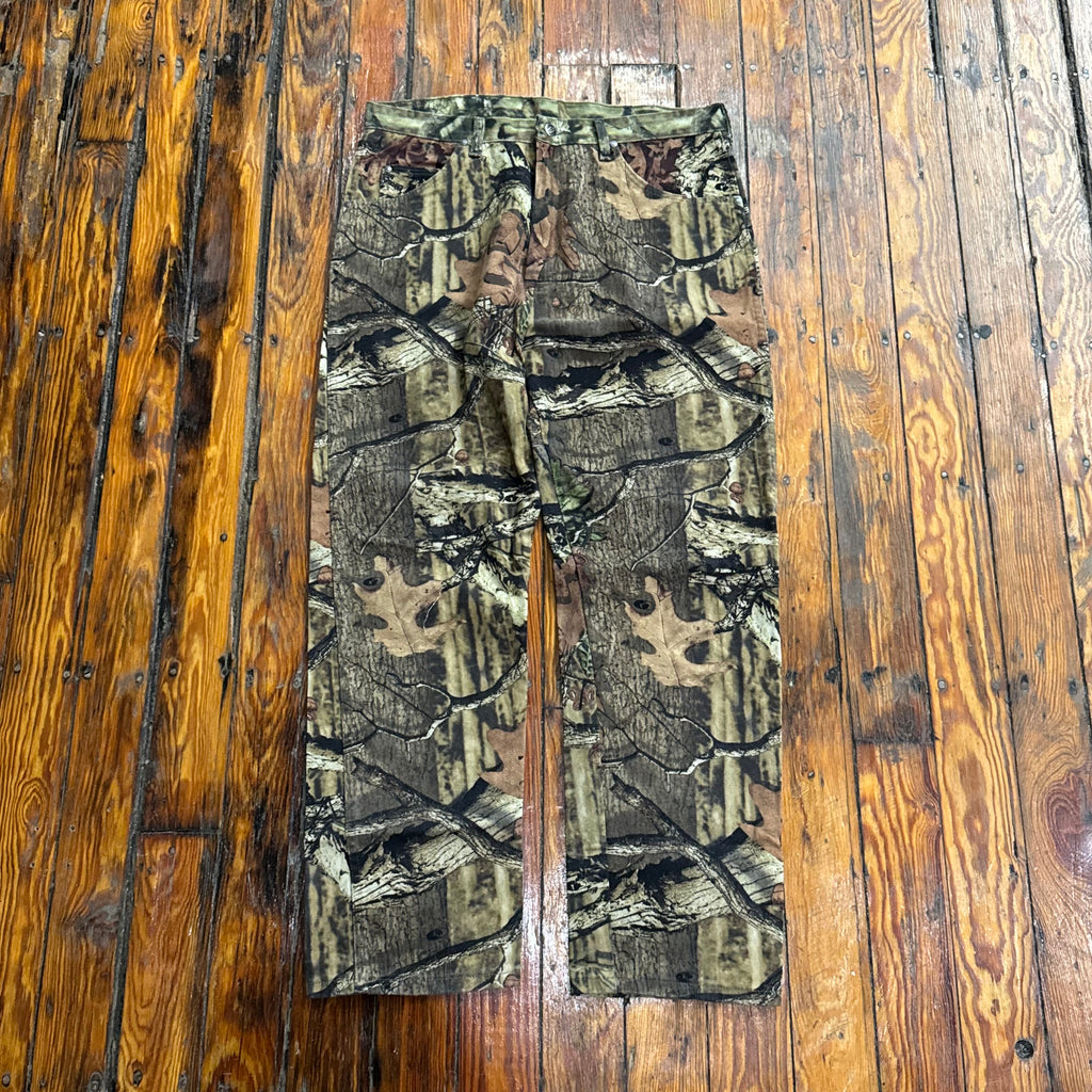 Vintage Wrangler Camo Denim Jeans Sz 36x32