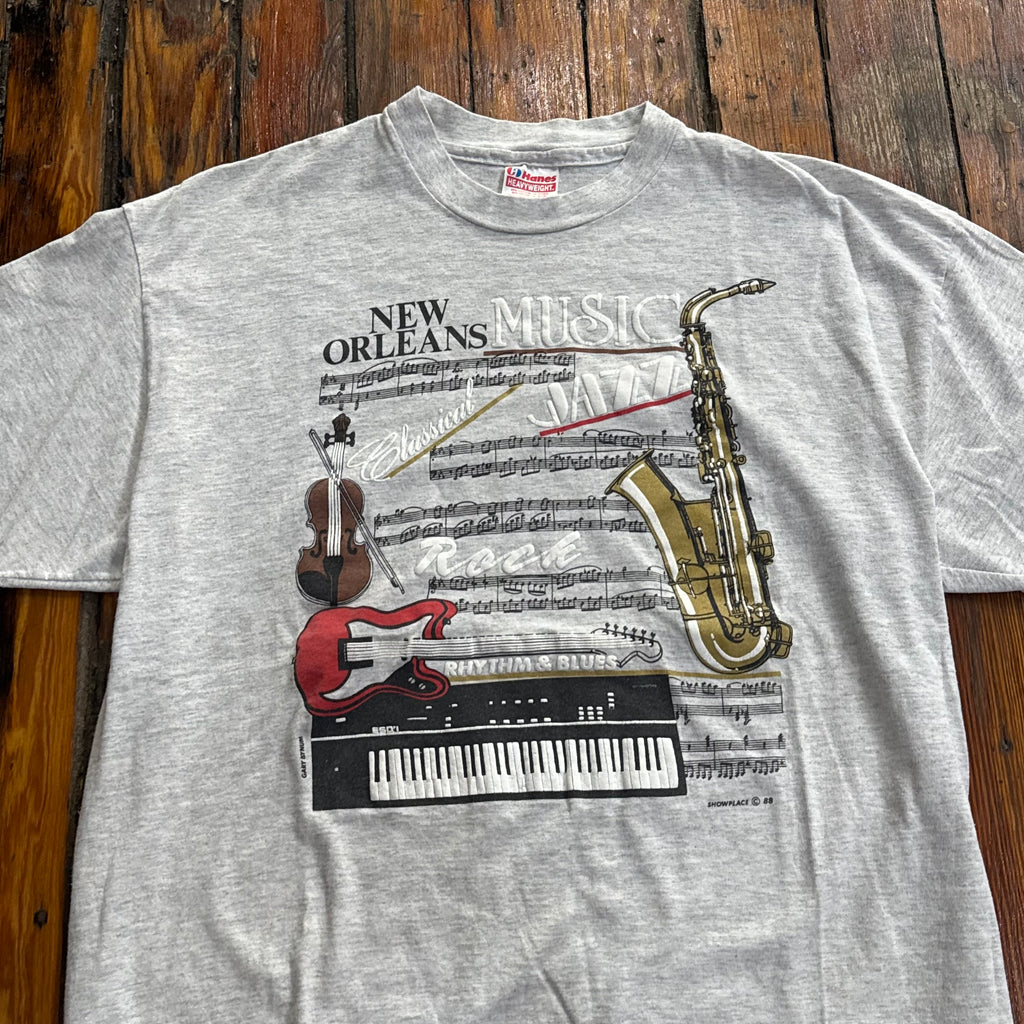 Vintage New Orleans Jazz Music T-shirt Sz XXL