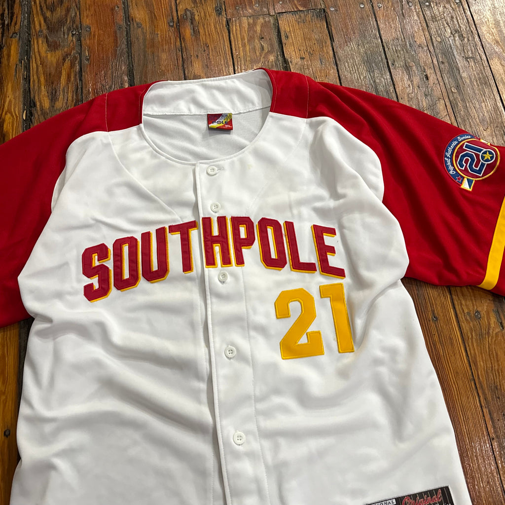 Vintage South Pole Baseball Jersey Sz XL