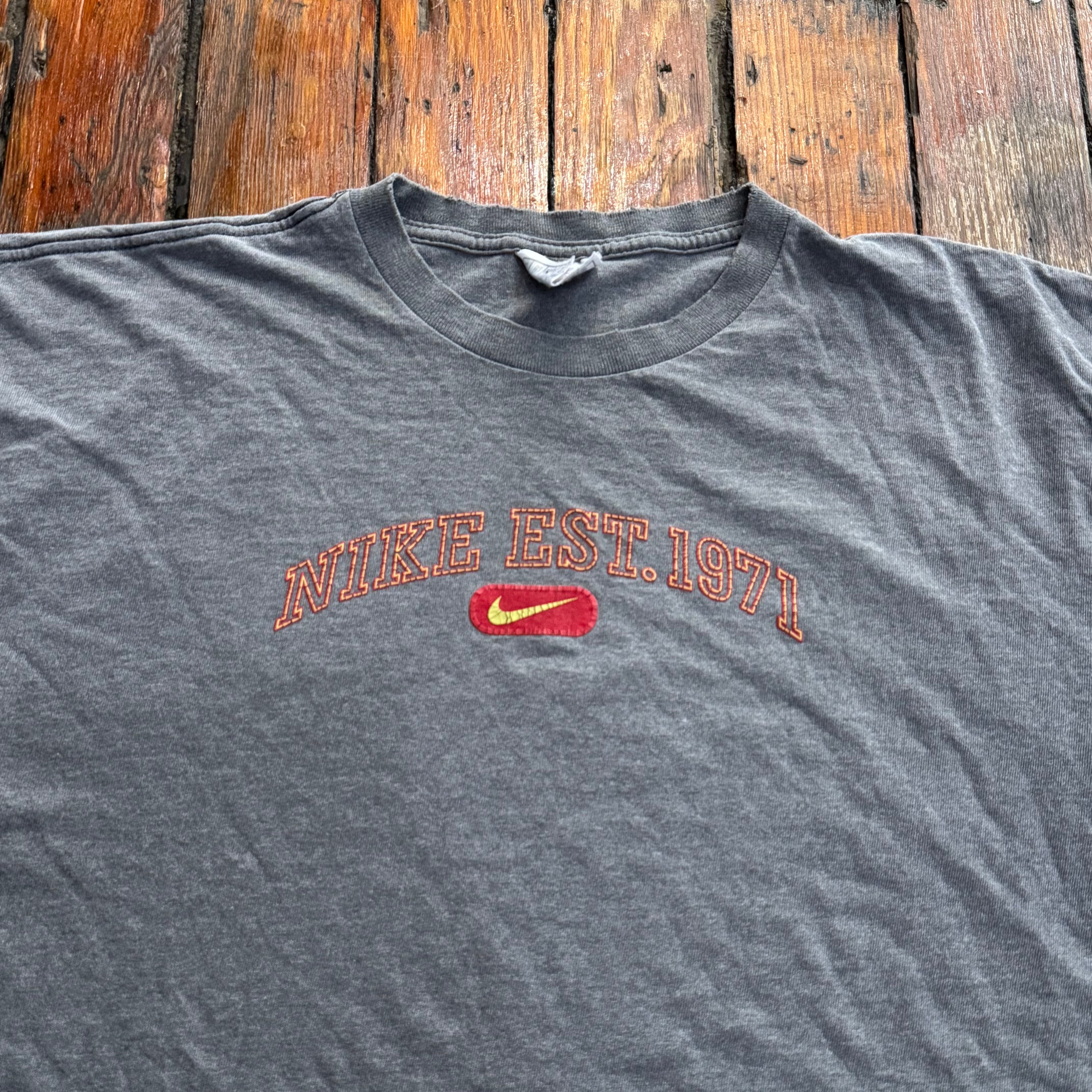 Vintage Nike Athletics SpellOut T-shirt Sz XL