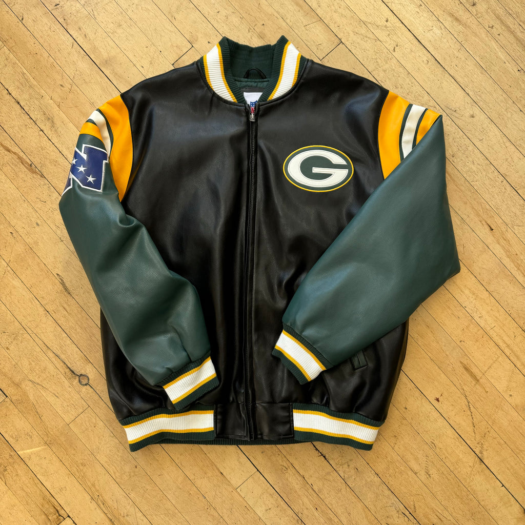 Vintage NFL GreenBay Packers Varsity Jacket Sz XL