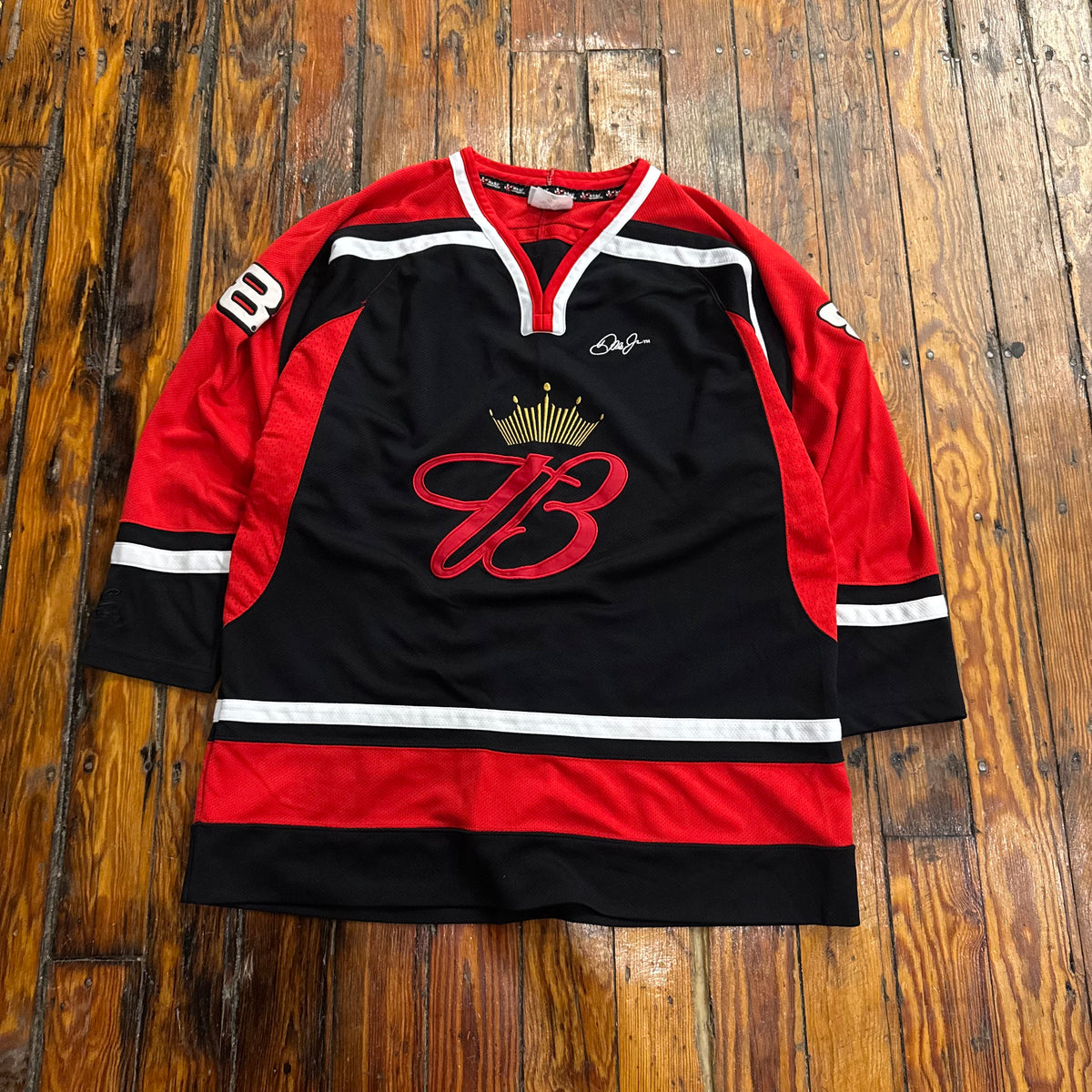 Vintage Dale Earnhardt Hockey Jersey Sz L