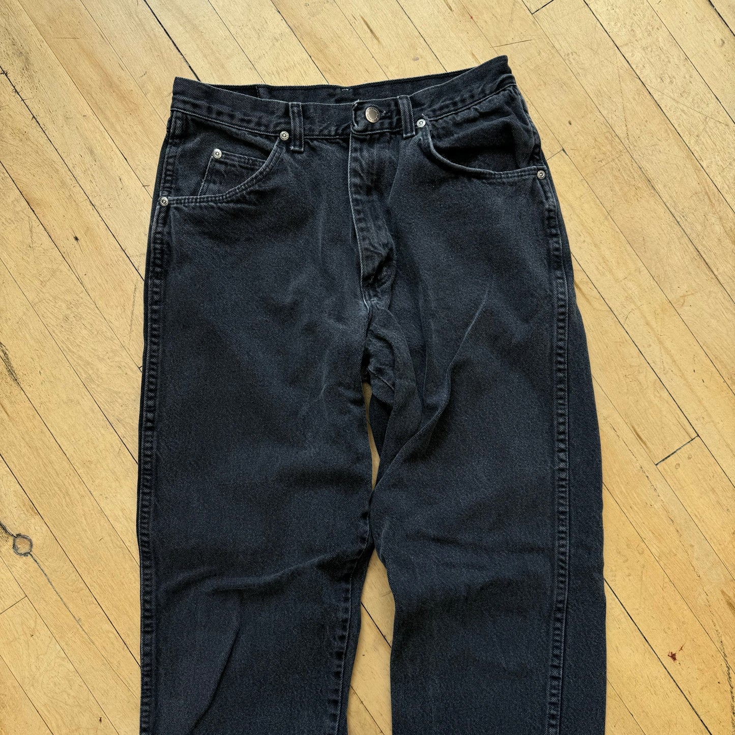 Vintage BLK Wrangler Denim Jeans Sz 32x32