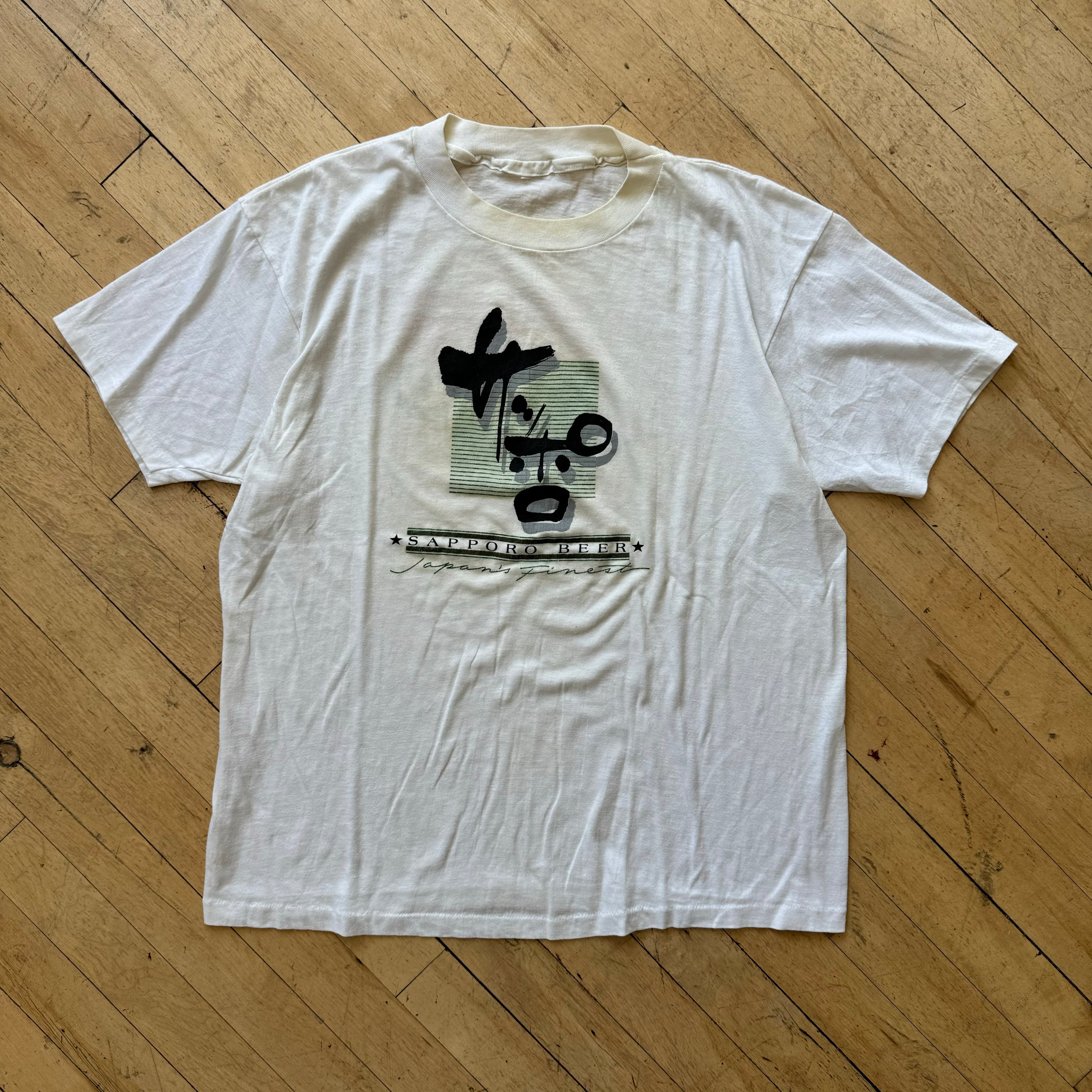 Vintage Sapporo Beer T-shirt Sz M