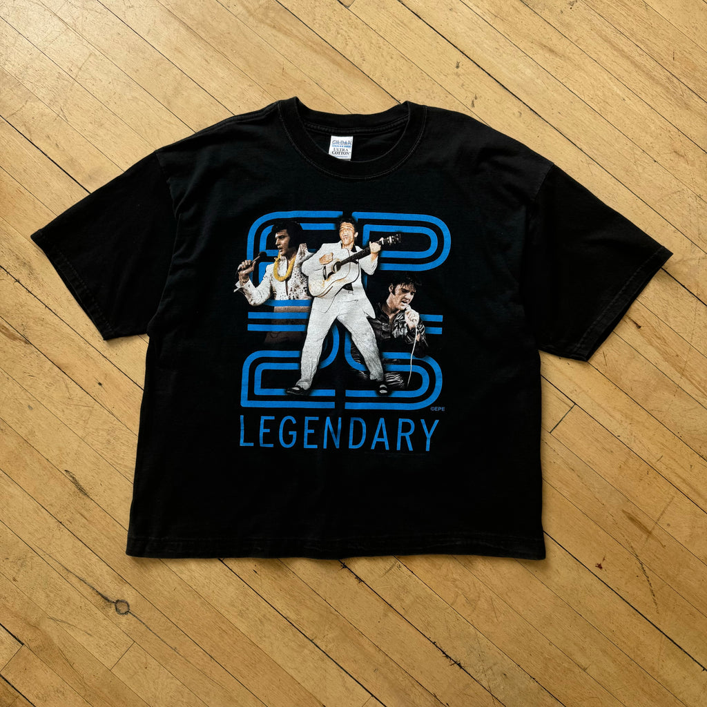 Y2K Legendary Elvis EP 25 T-shirt Sz L