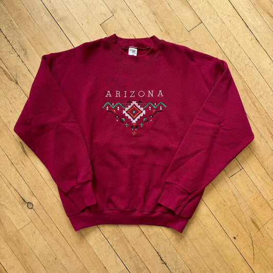 Vintage Arizona SpellOut Crewneck Sz M