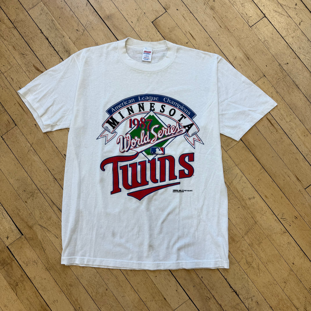 Vintage Minnesota Twins 87’ World Series T-shirt Sz L