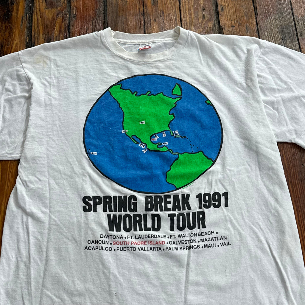 Vintage 91’ Spring Break Tour T-shirt Sz XL