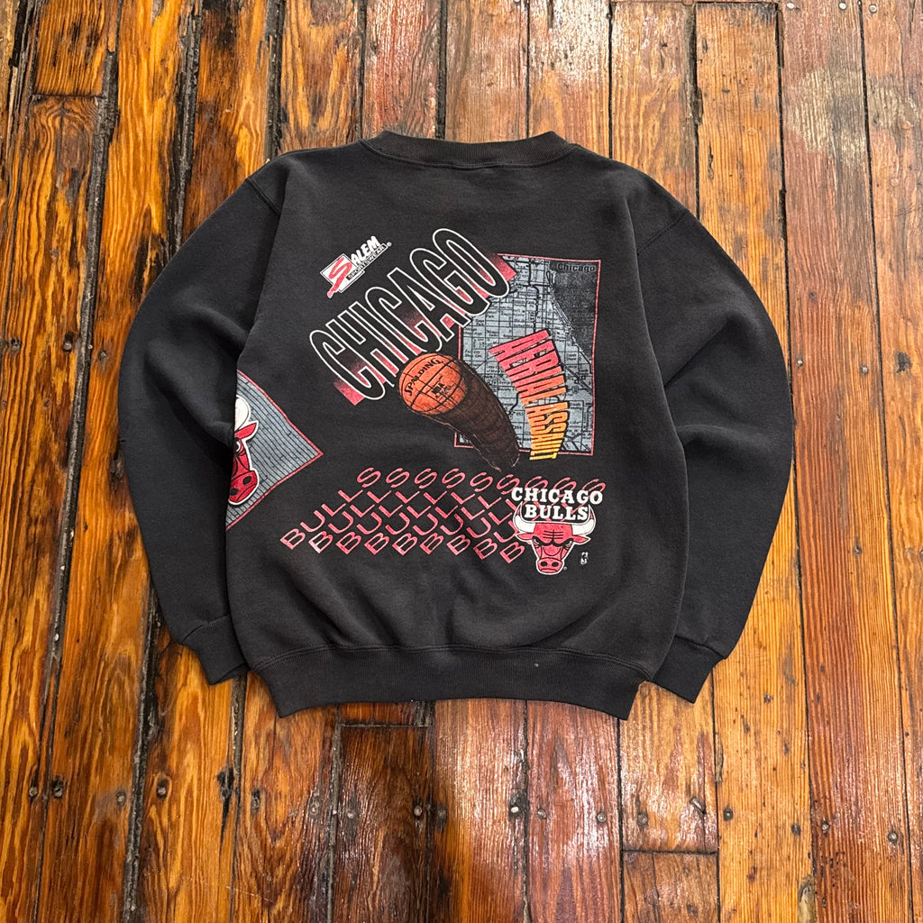 Vintage Salem Chicago Bulls CrewNeck Sz XS