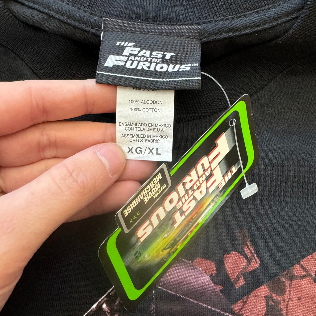 Vintage Fast & Furious Movie Promo T-shirt Sz XL (New)
