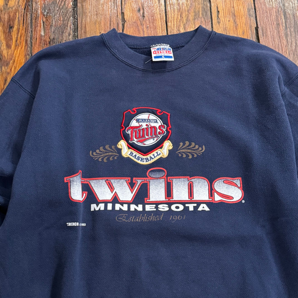Vintage Trench Minnesota Twins Crewneck Sz L