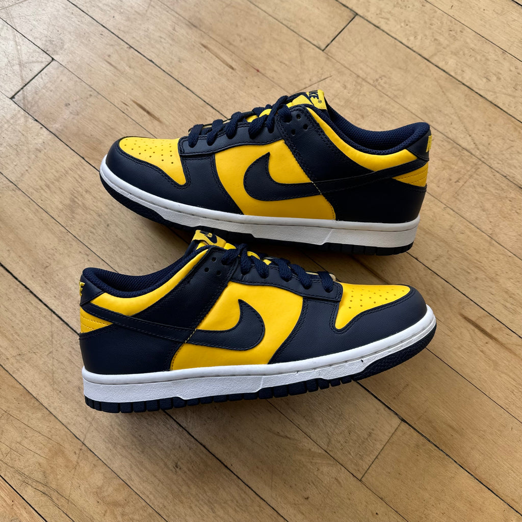Nike Dunk Low Michigan Sz 5.5y (DS)