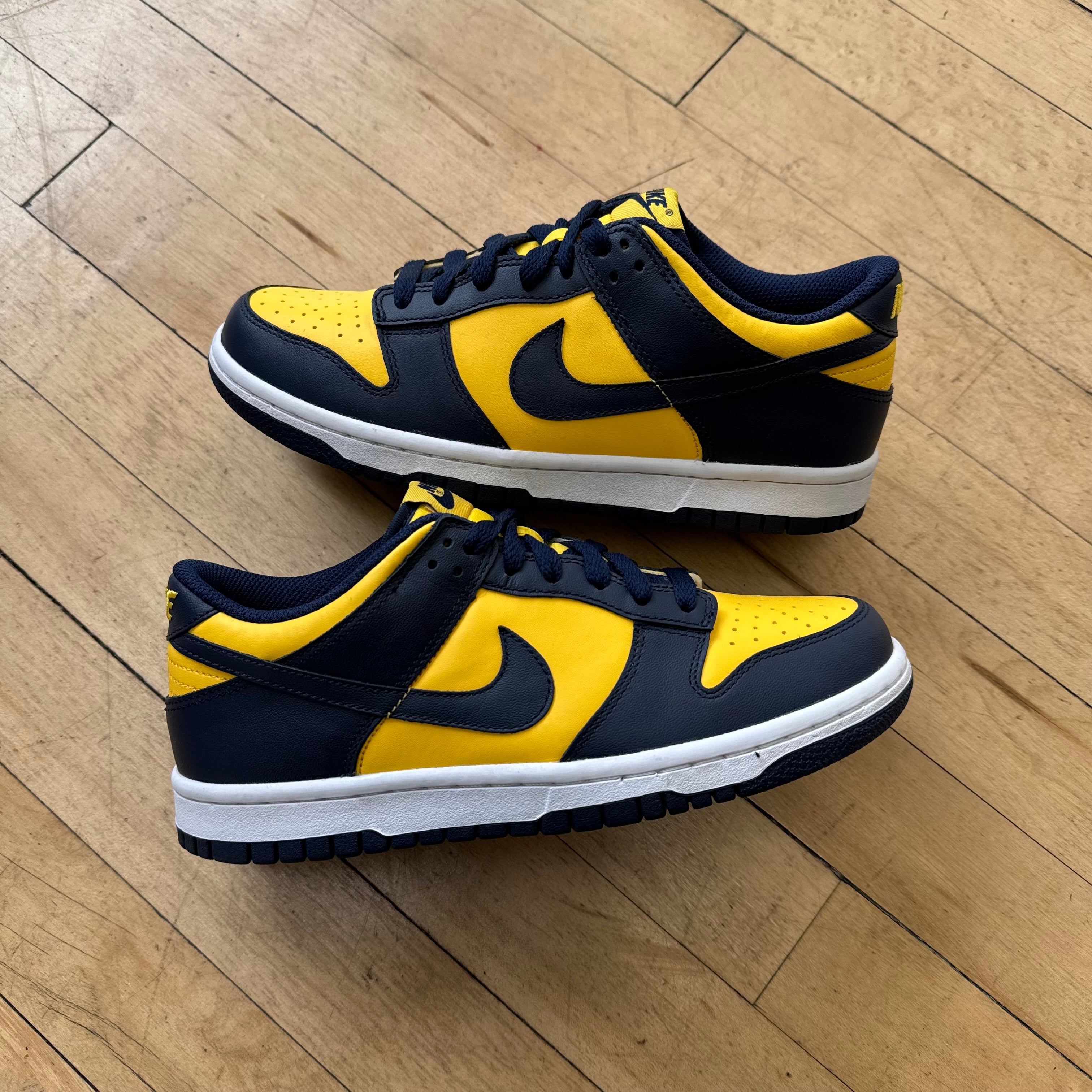 Nike Dunk Low Michigan Sz 5.5y (DS)