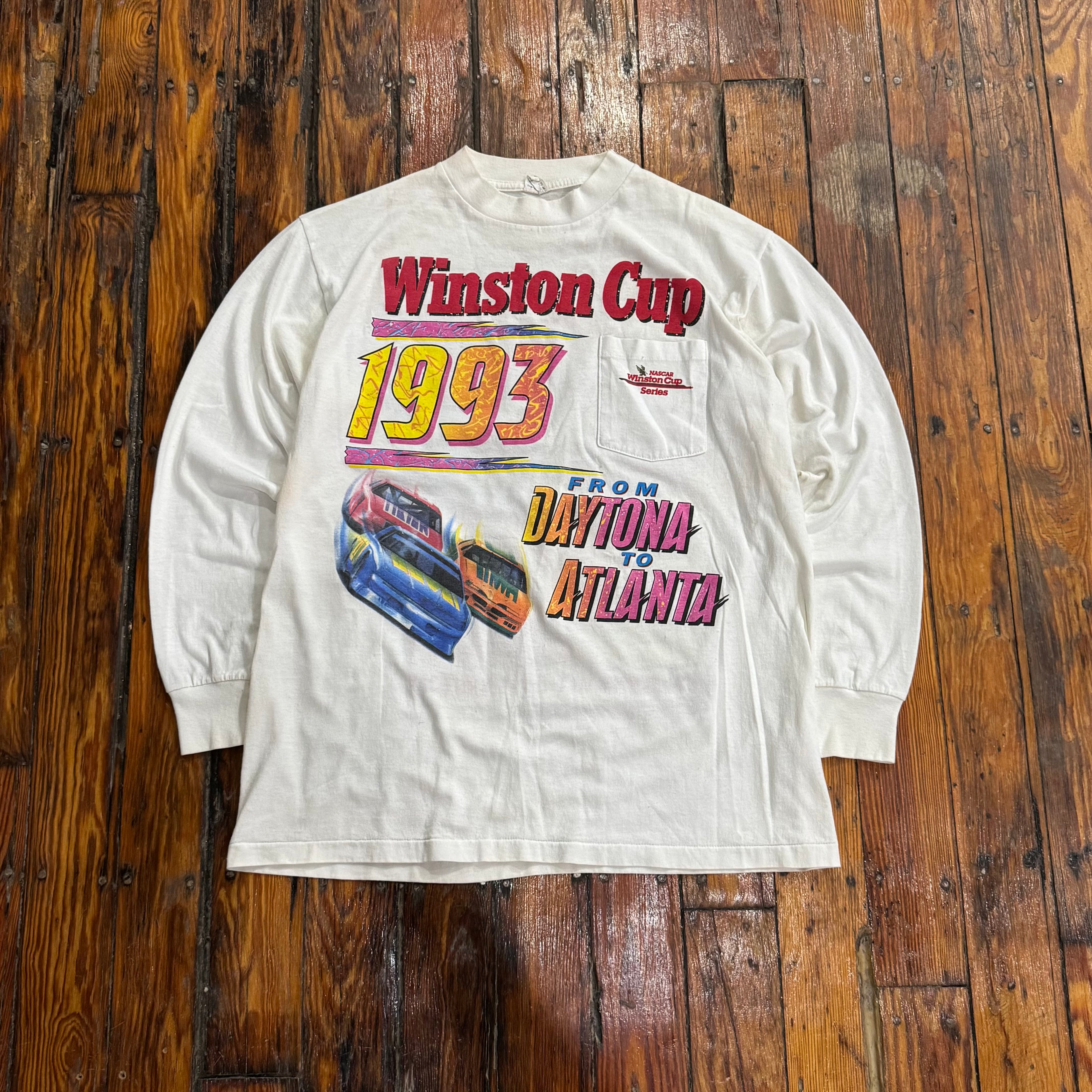 Vintage Winston Cup Nascar Long Sleeve T-shirt Sz L