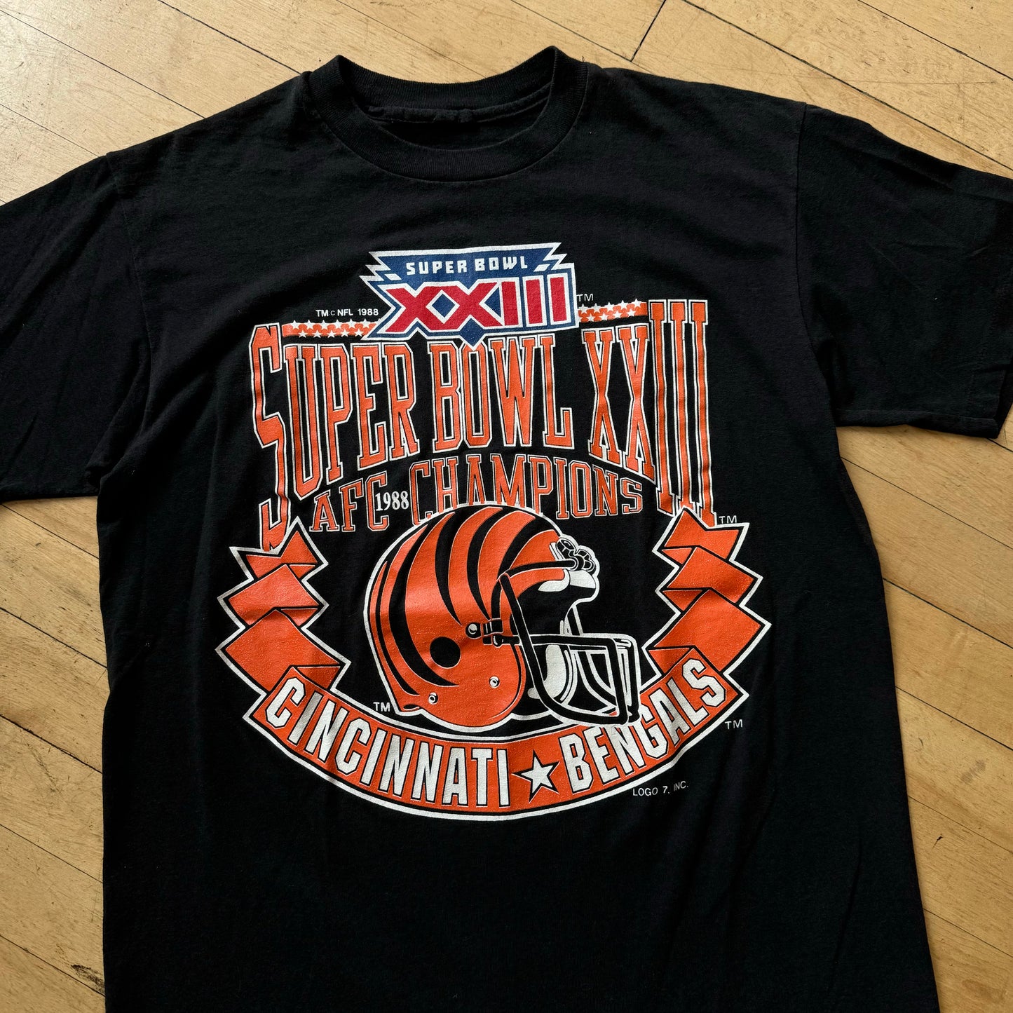 Vintage Cincinnati Bengals Super Bowl T-shirt Sz M