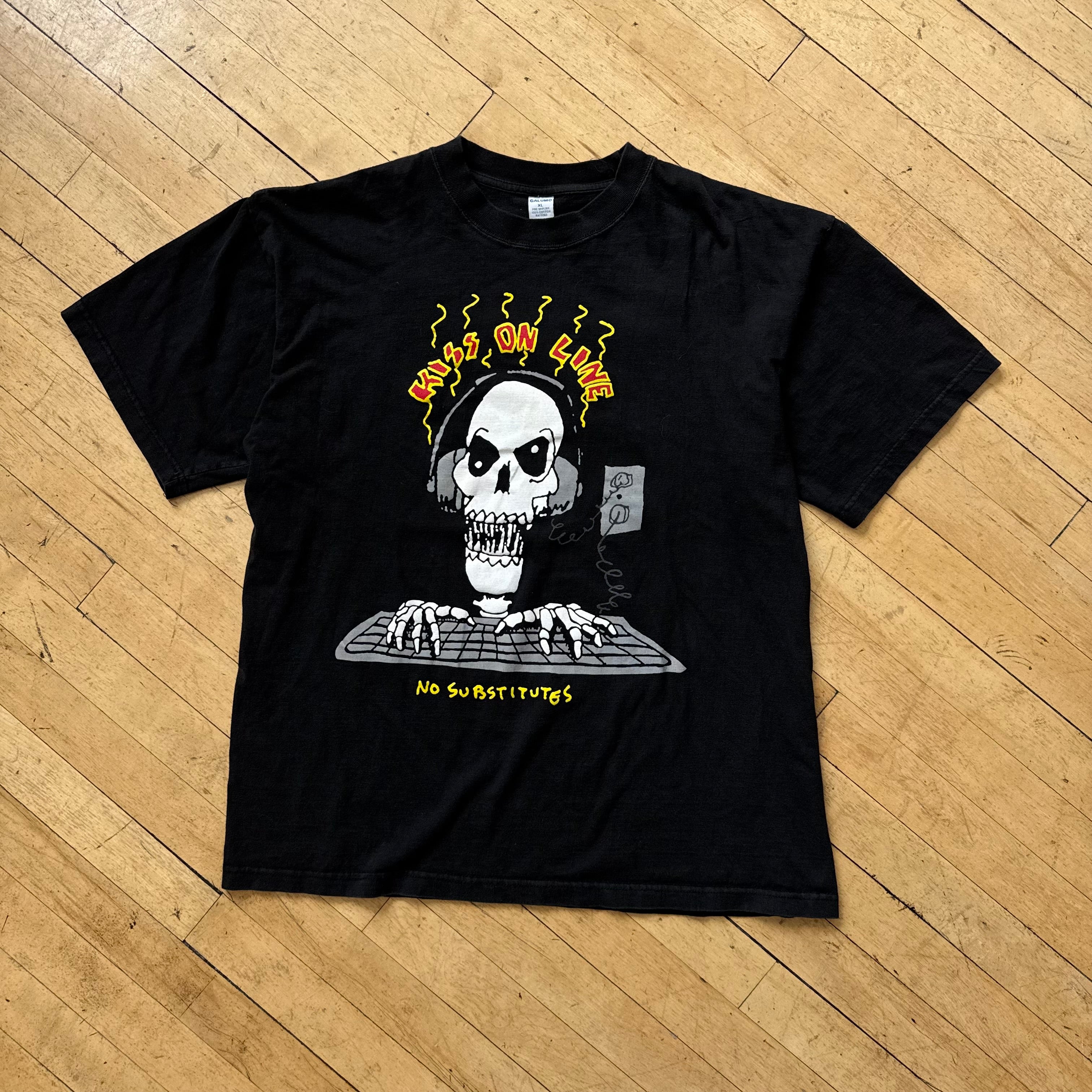 Vintage Kiss Online T-shirt Sz XL