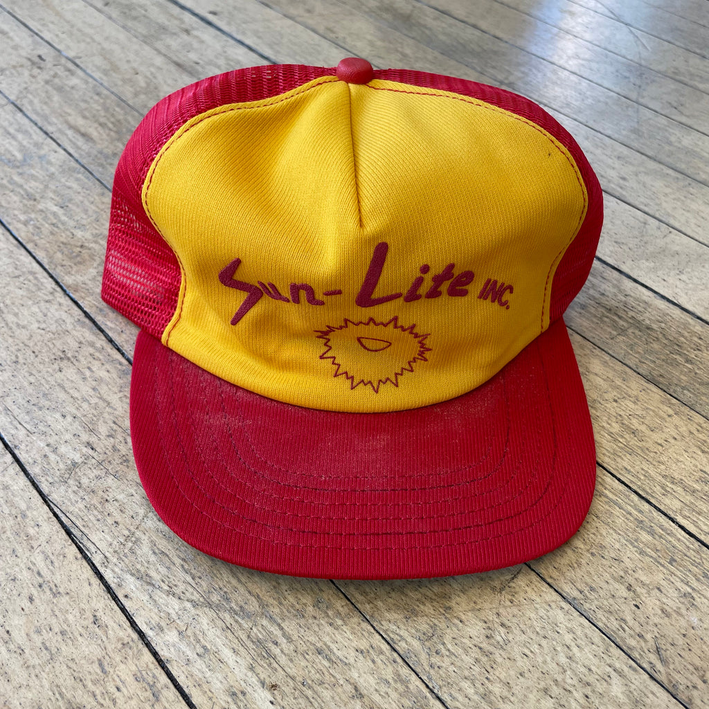 80s Sun Lite Inc Snapback Hat