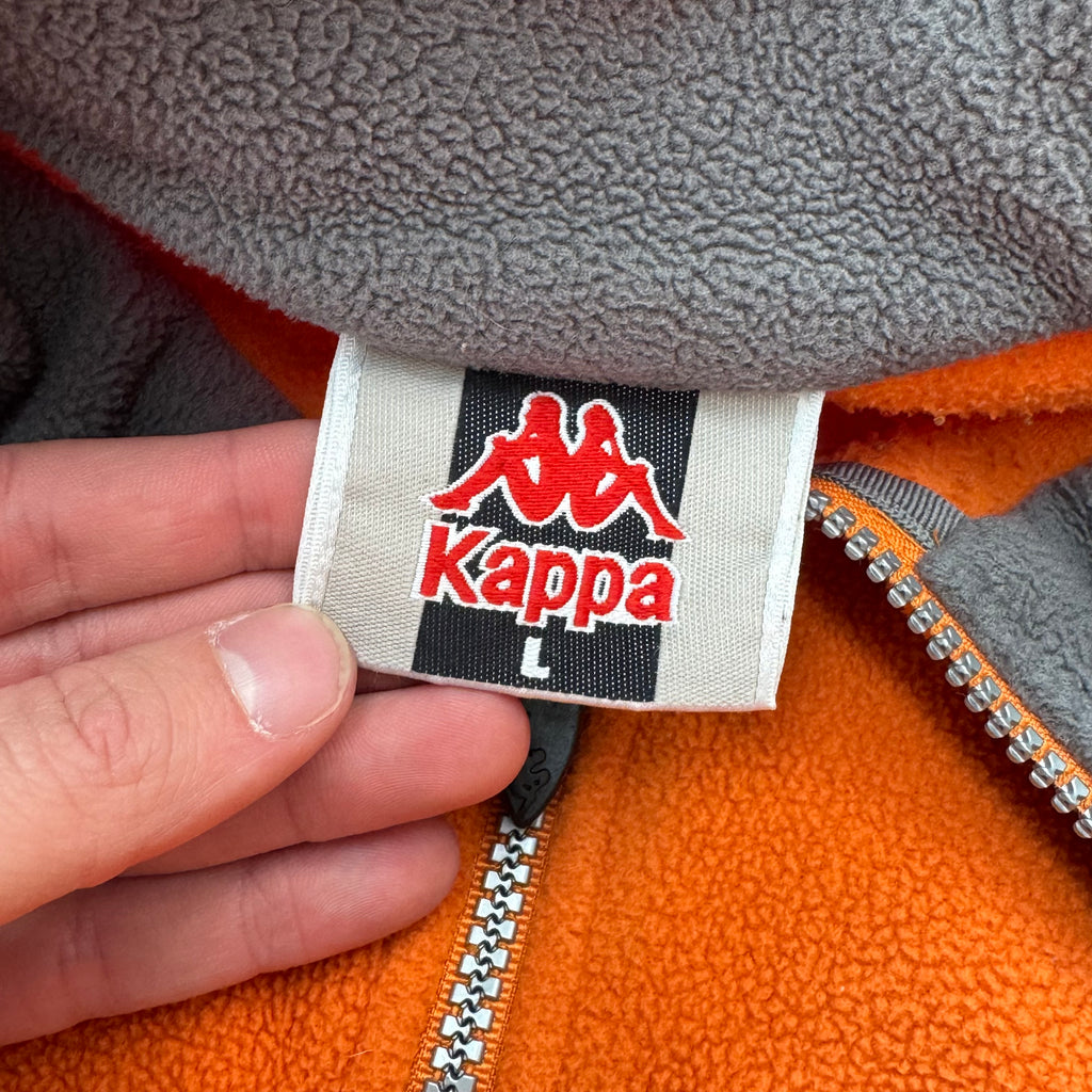 Y2K Kappa Fleece Jacket Sz L