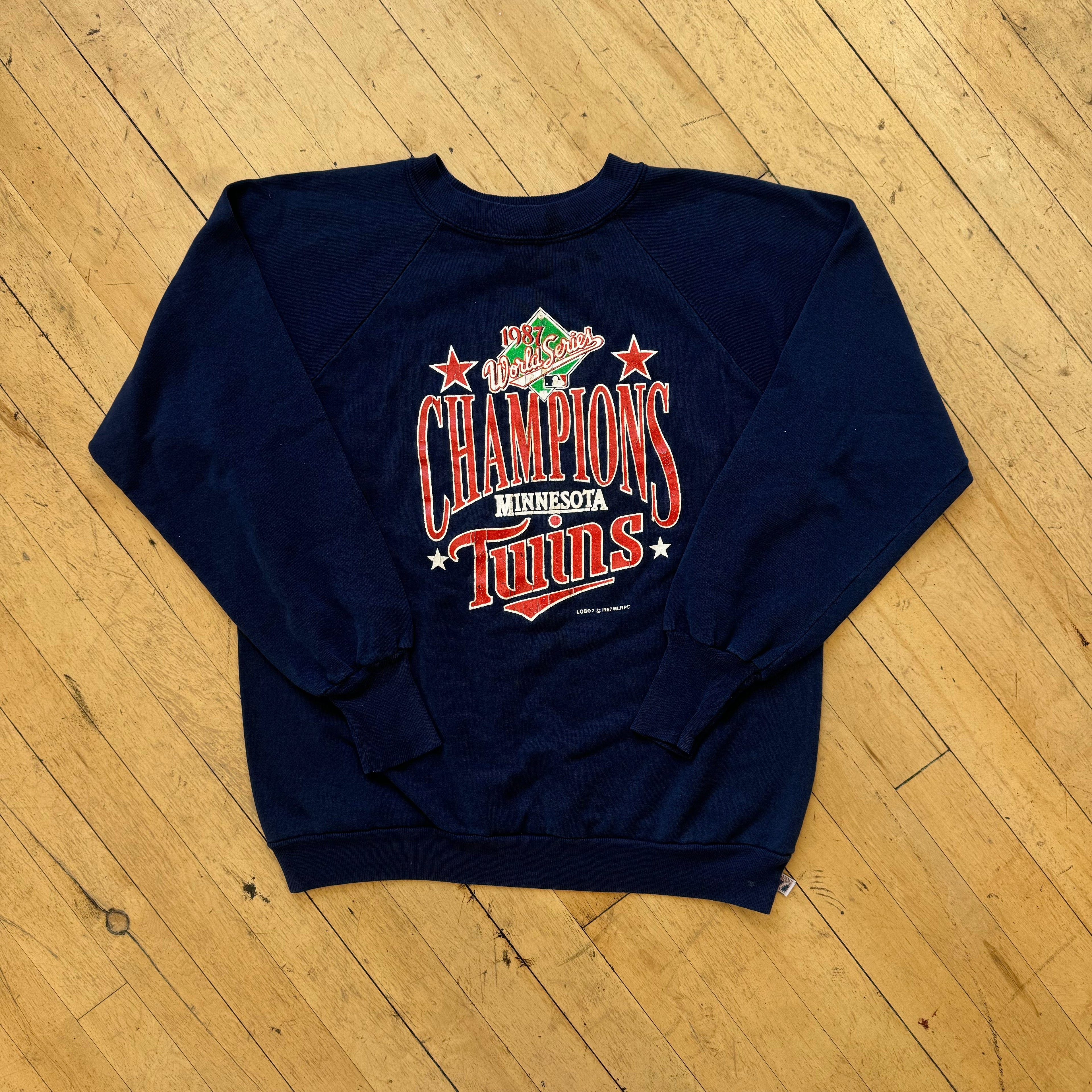 Vintage ‘87 Twins World Series CrewNeck Sz L