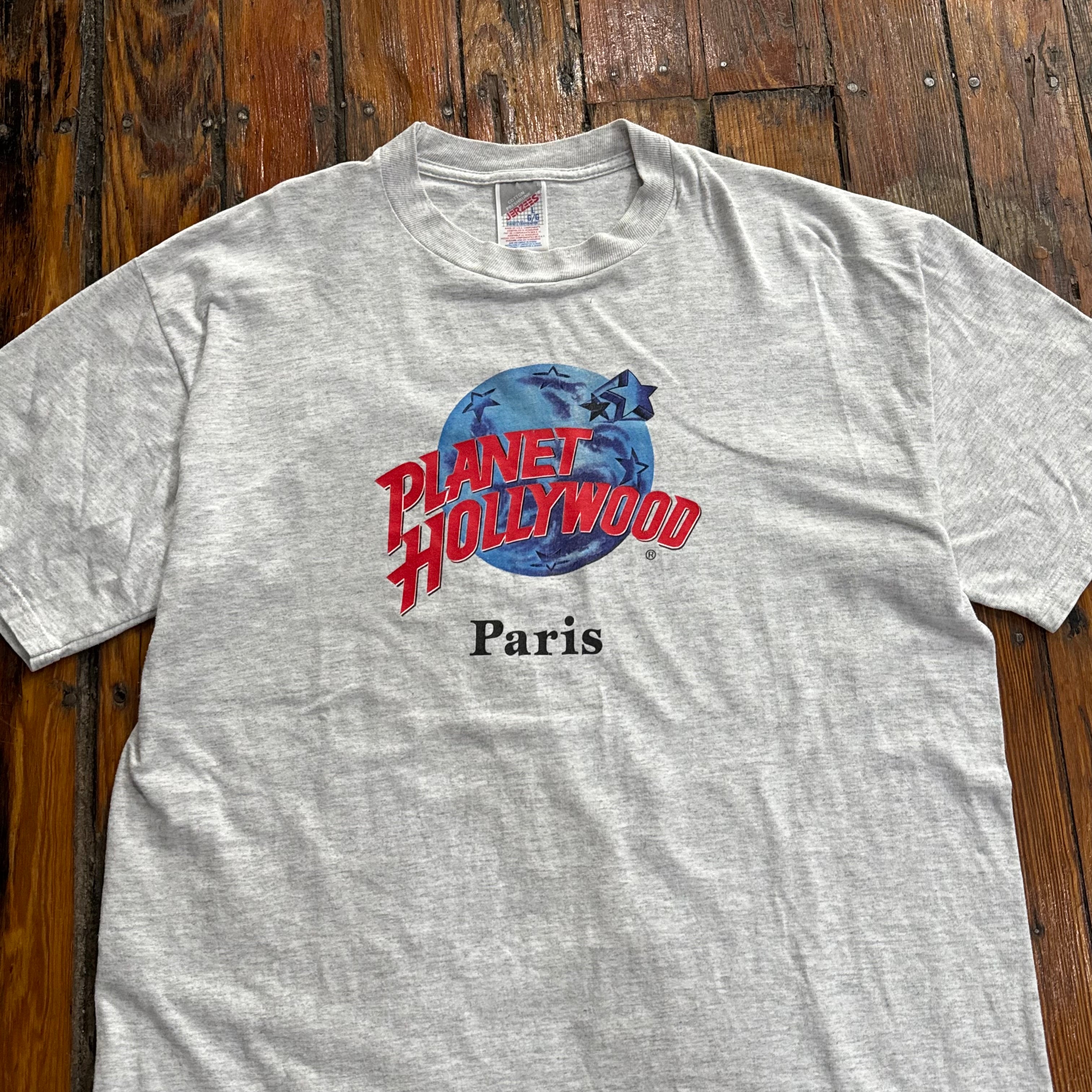 Vintage Planet Hollywood Paris T-shirt Sz L