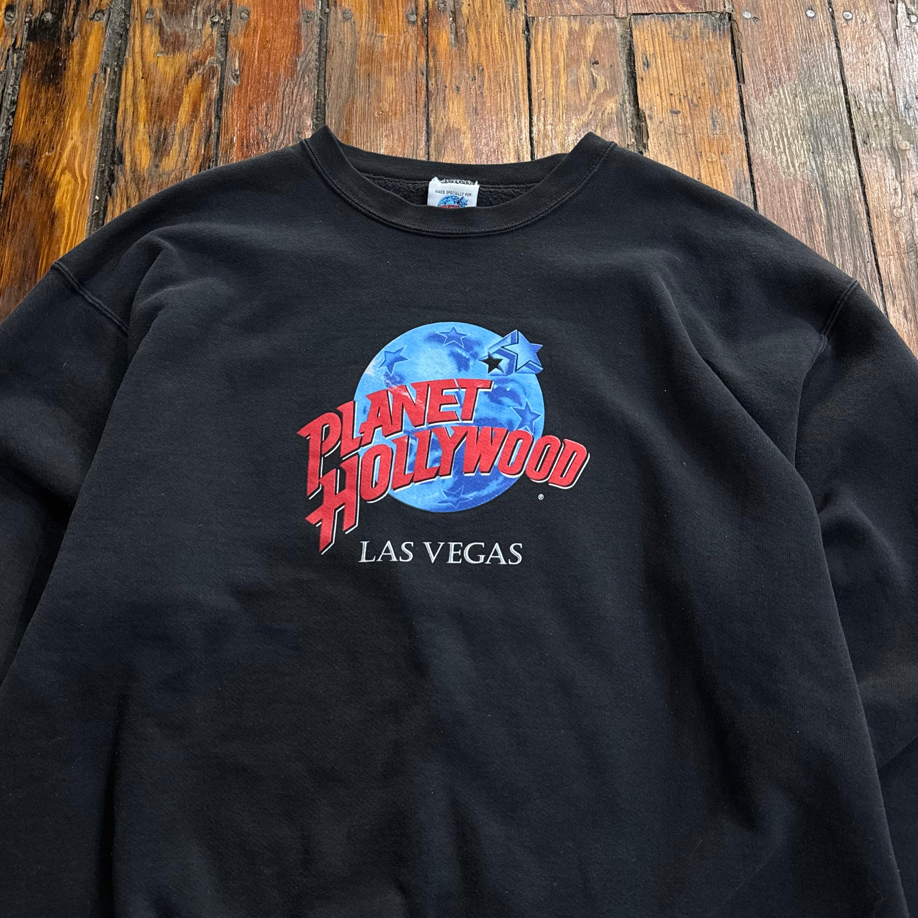 Vintage Planet Hollywood Vegas Crewneck Sz XL