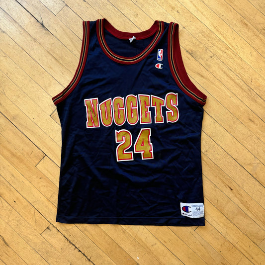 Vintage Champion Nuggets “McDyess” Jersey Sz 44