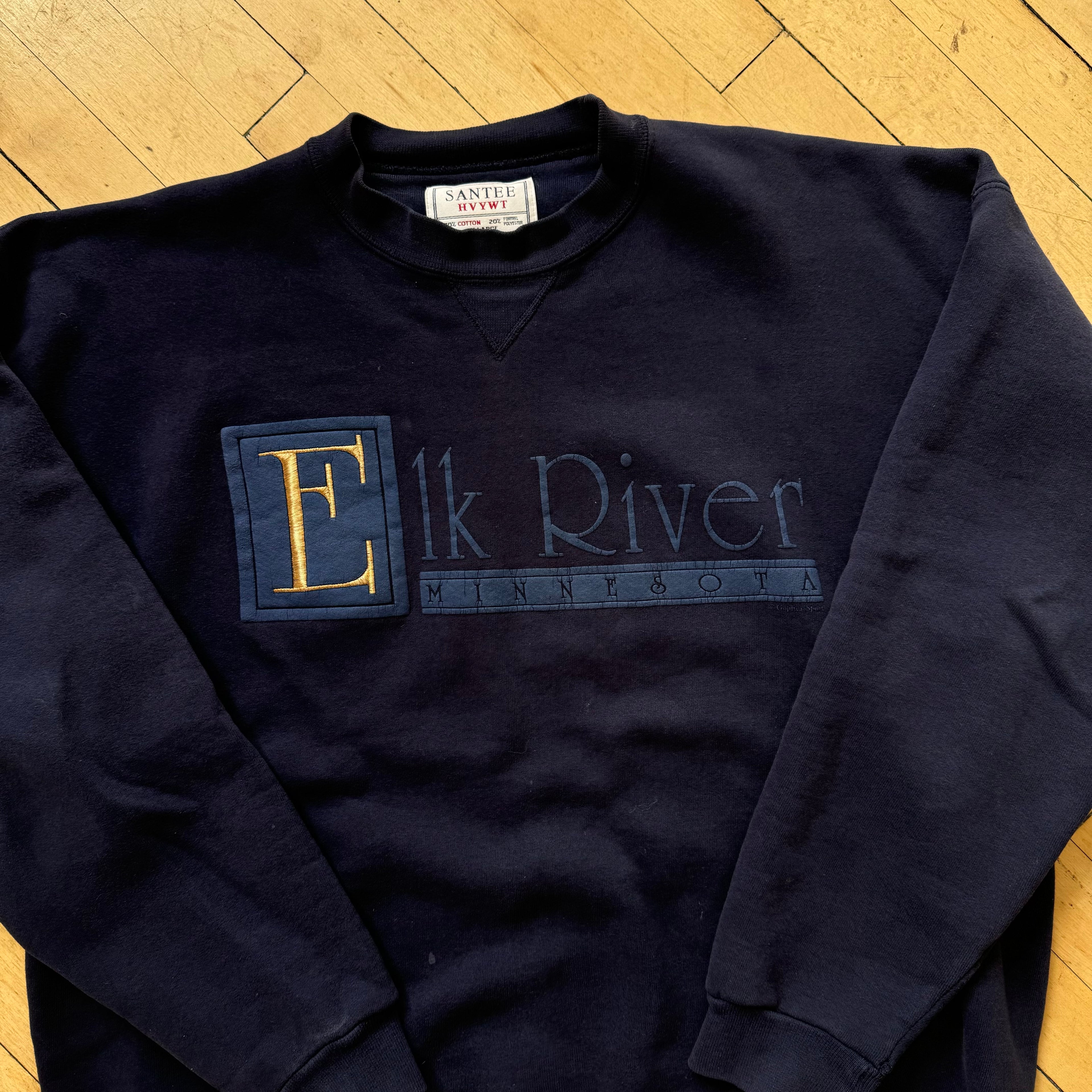 Vintage Elk River Minnesota Crewneck Sz XXL