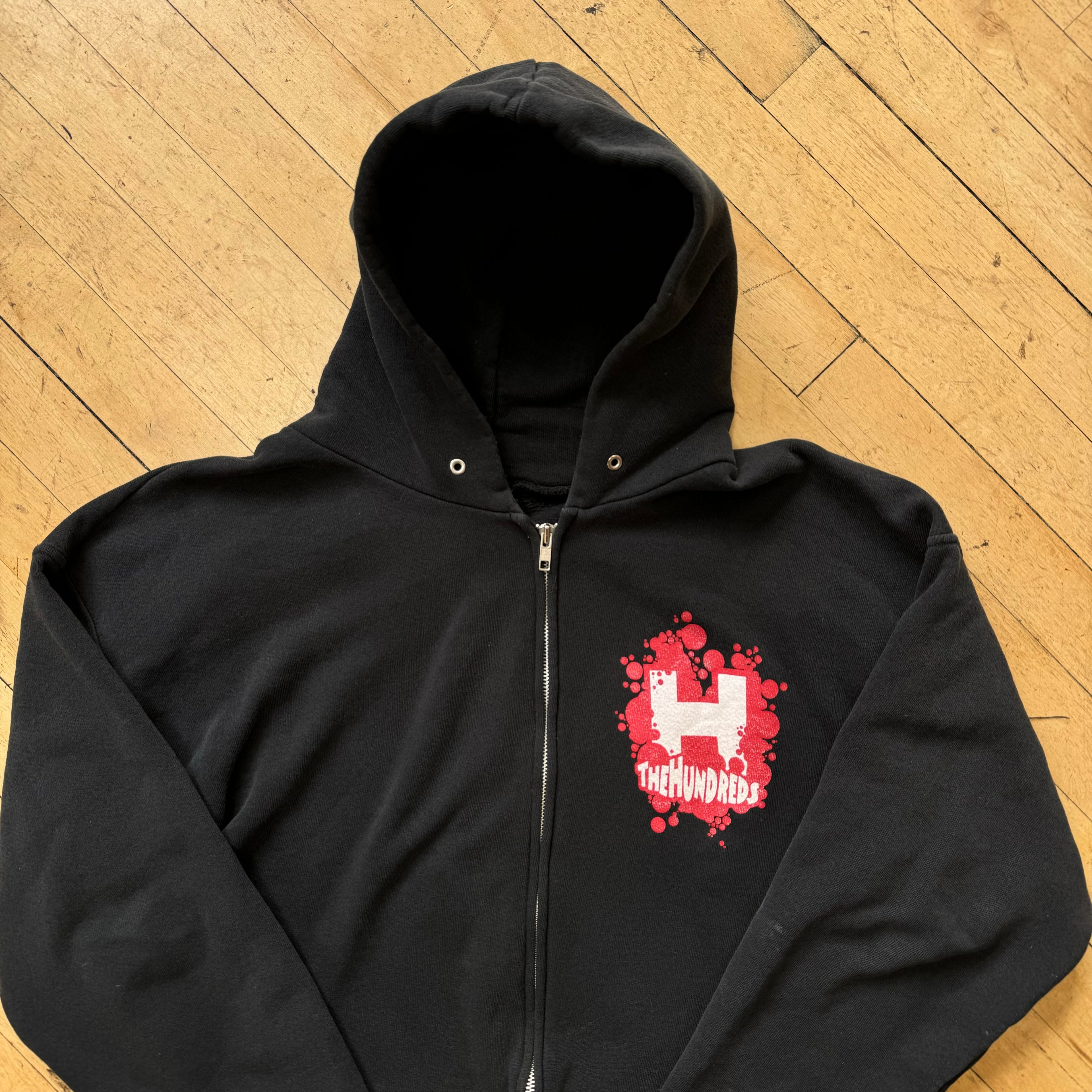 Y2K The Hundreds Zip-Up Jacket Sz L