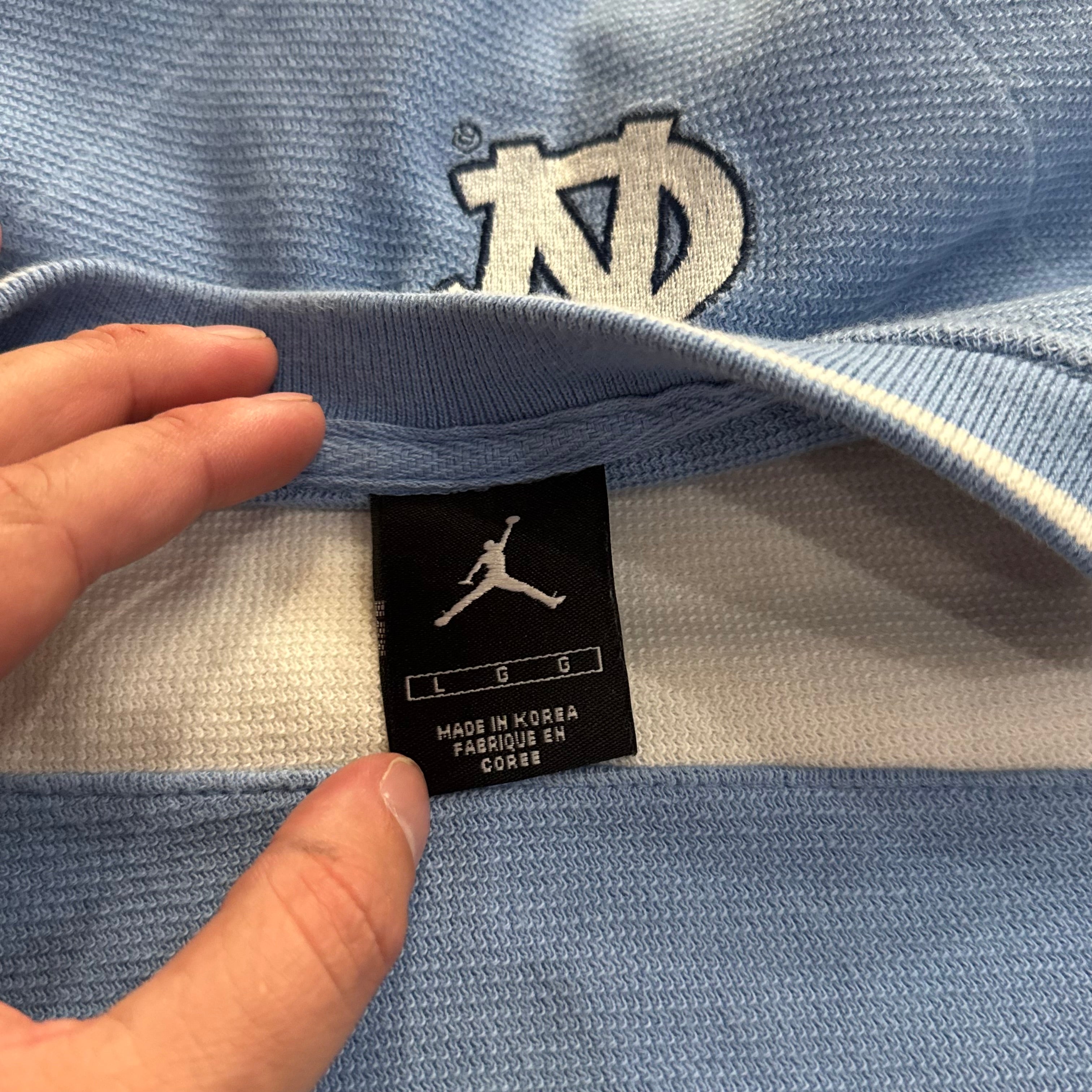Vintage North Carolina Jordan Nike Sweater Sz L