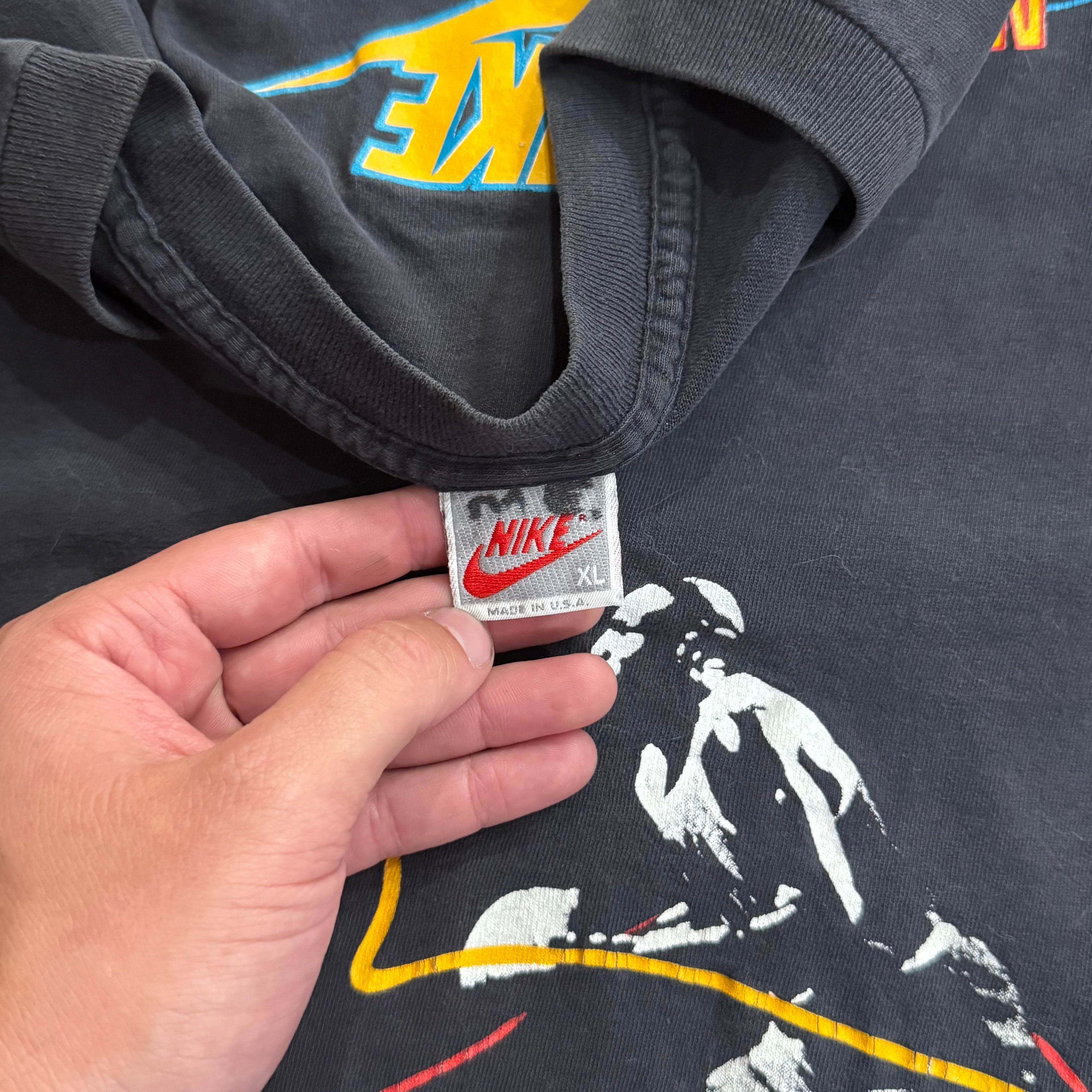 Vintage Nike Micheal Jordan Art of the Dunk T-shirt Sz L