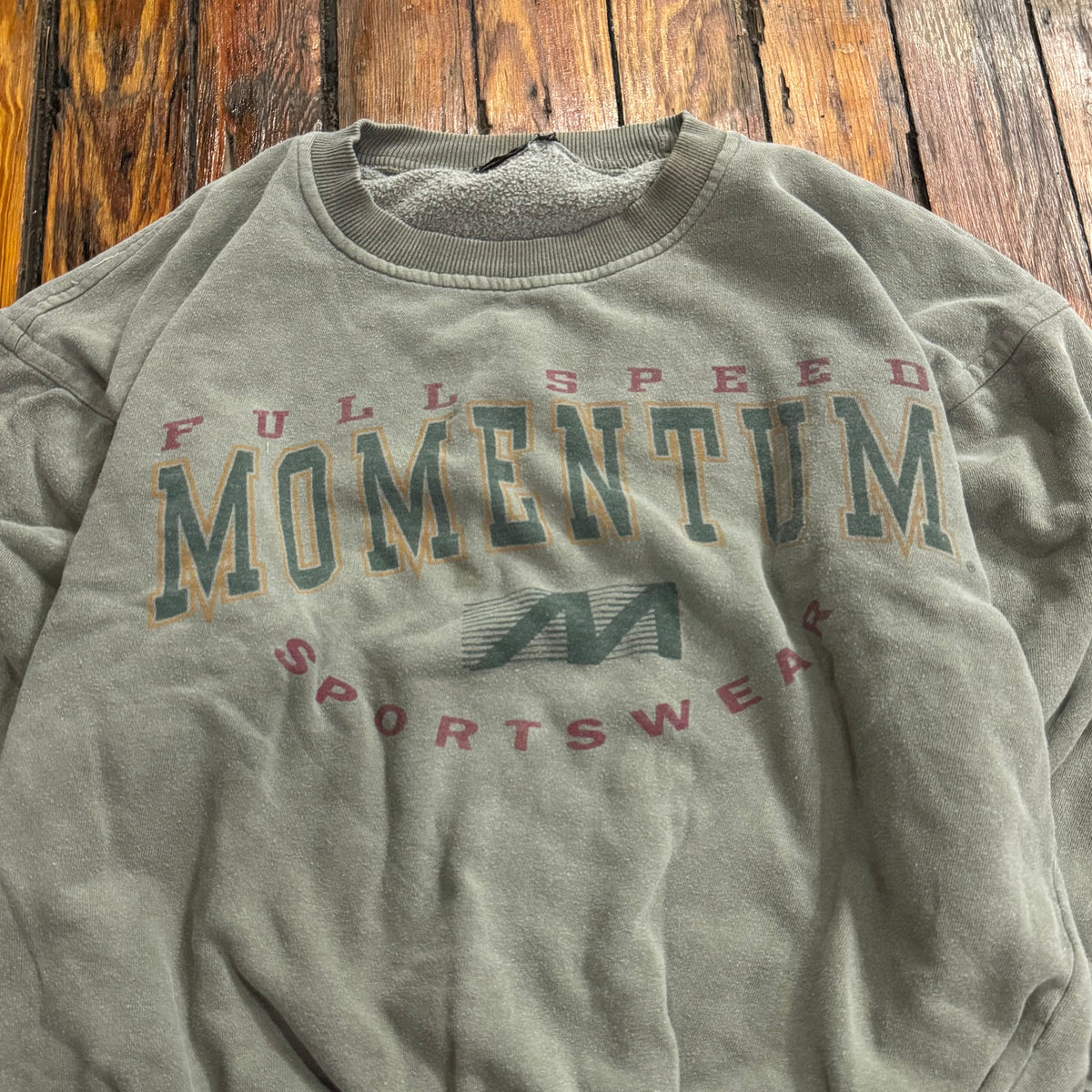 Vintage Momentum Sportswear Crewneck Sz M