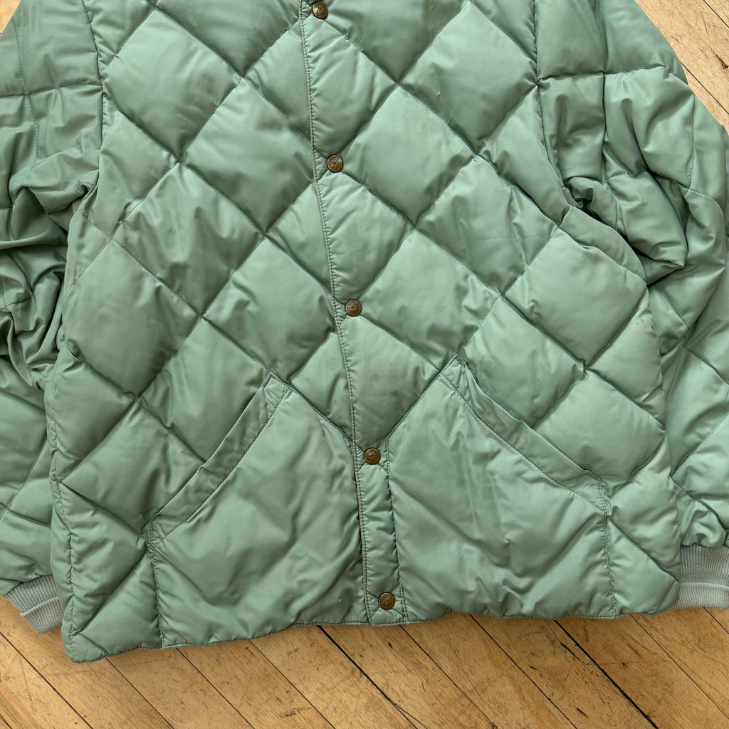 Vintage Eddie Bauer Goose Down 70s Puffer Jacket Sz L