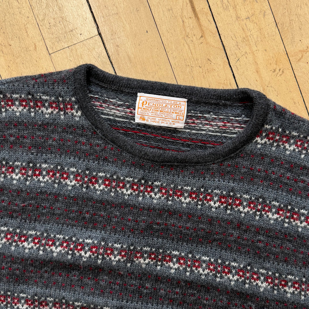 Vintage Pendleton Wool Sweater Vest Sz M
