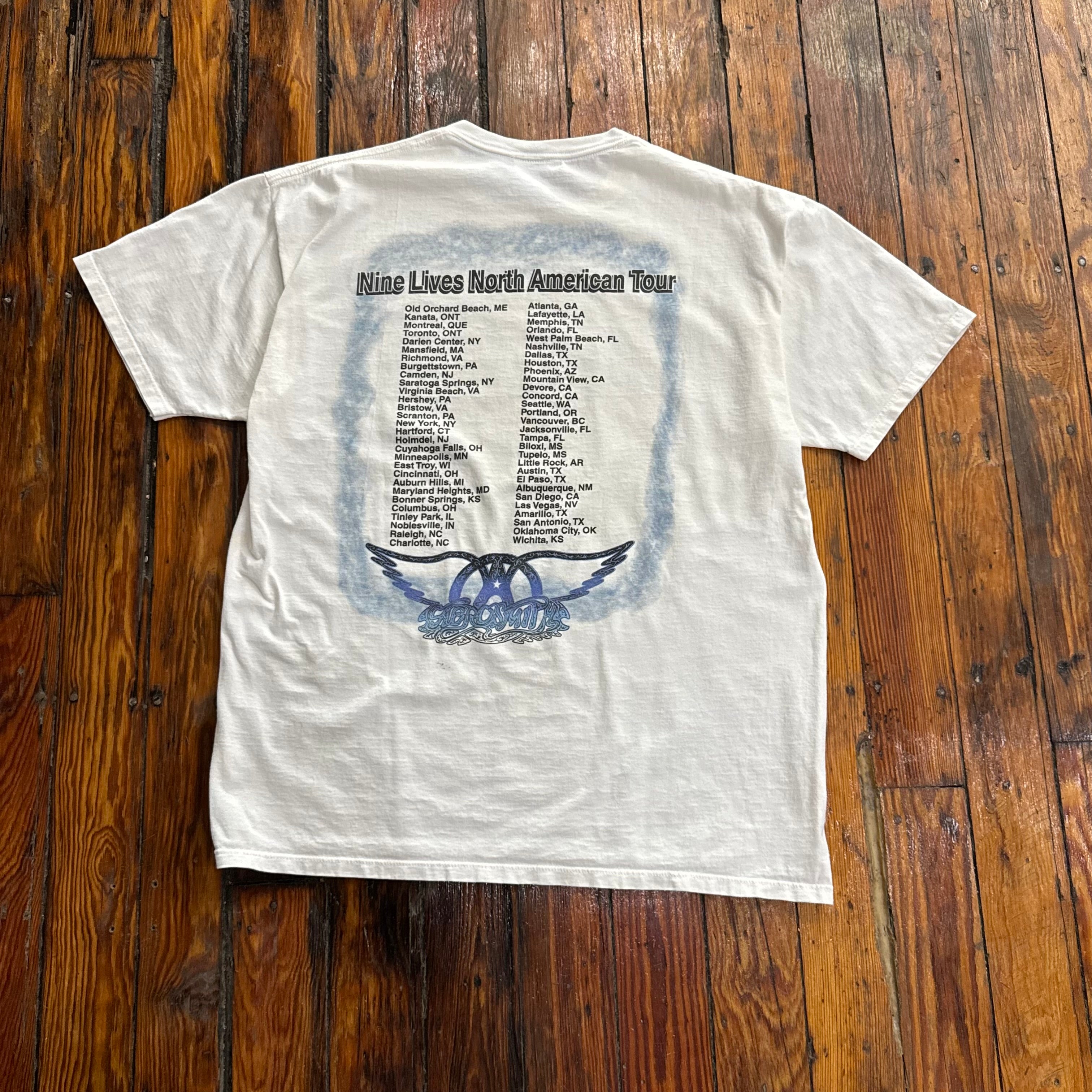 Vintage Aerosmith North American Tour T-shirt Sz XL