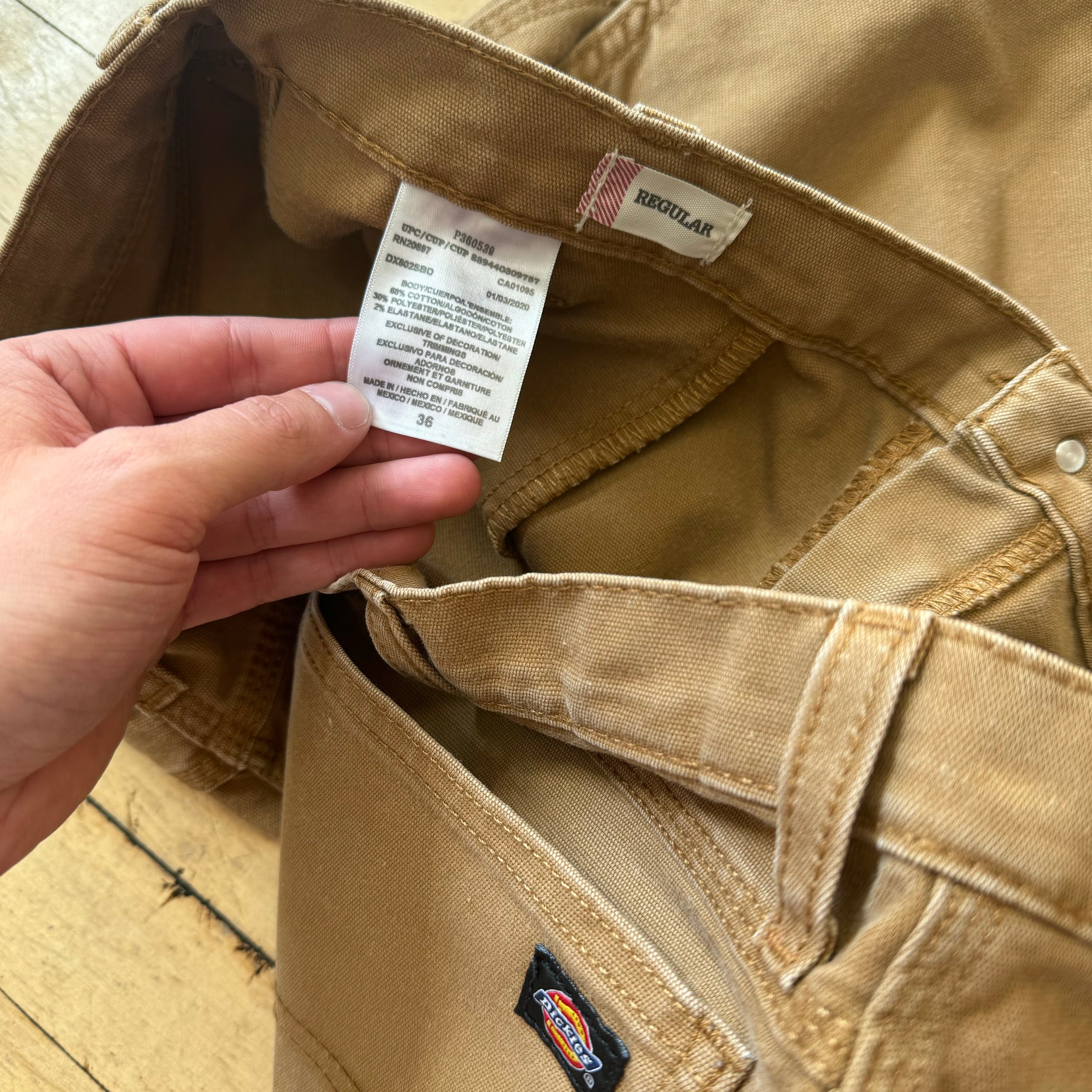 Dickies Denim Carpenter Shorts Sz 36