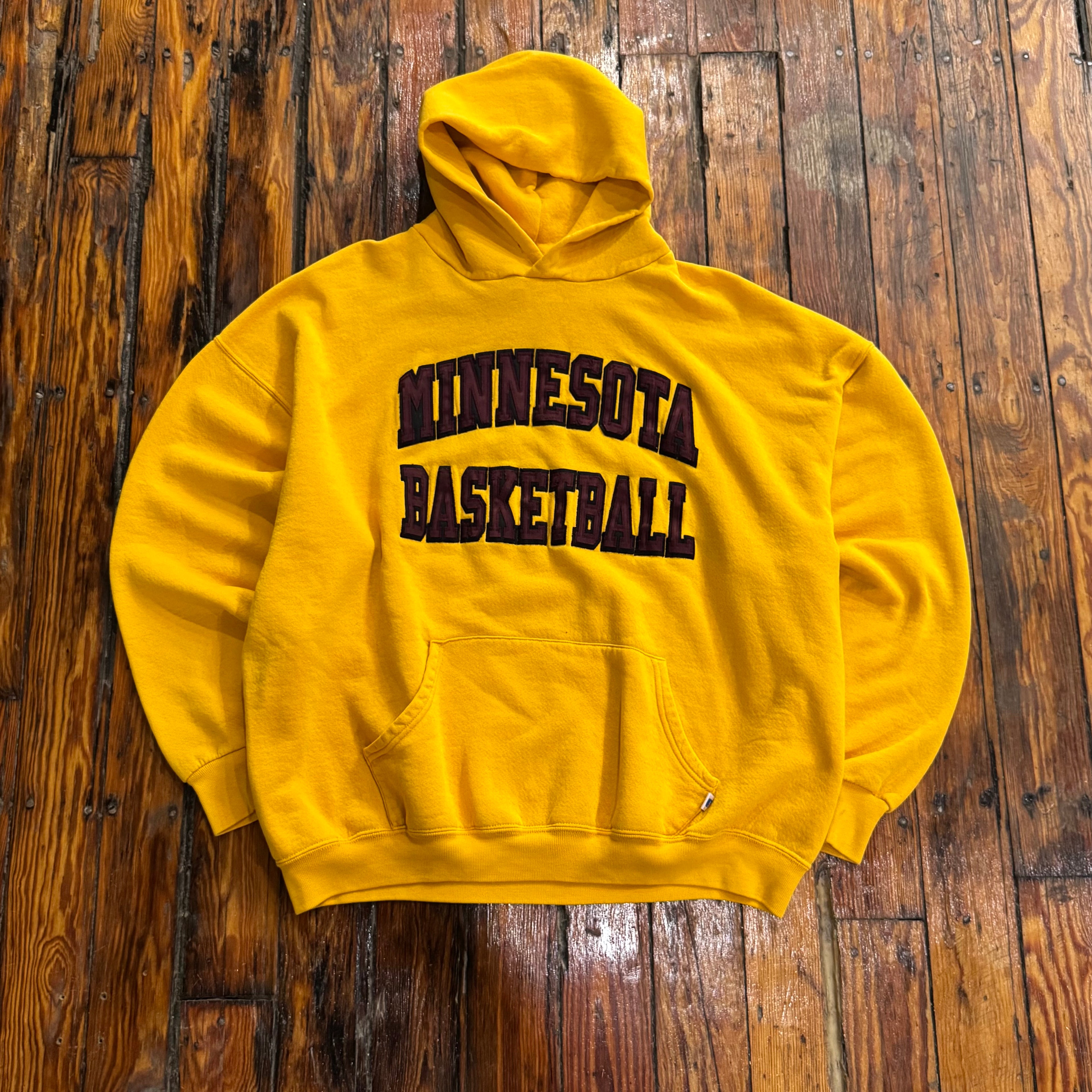 Vintage Russell Minnesota Gophers Basketball Hoodie Sz XXL