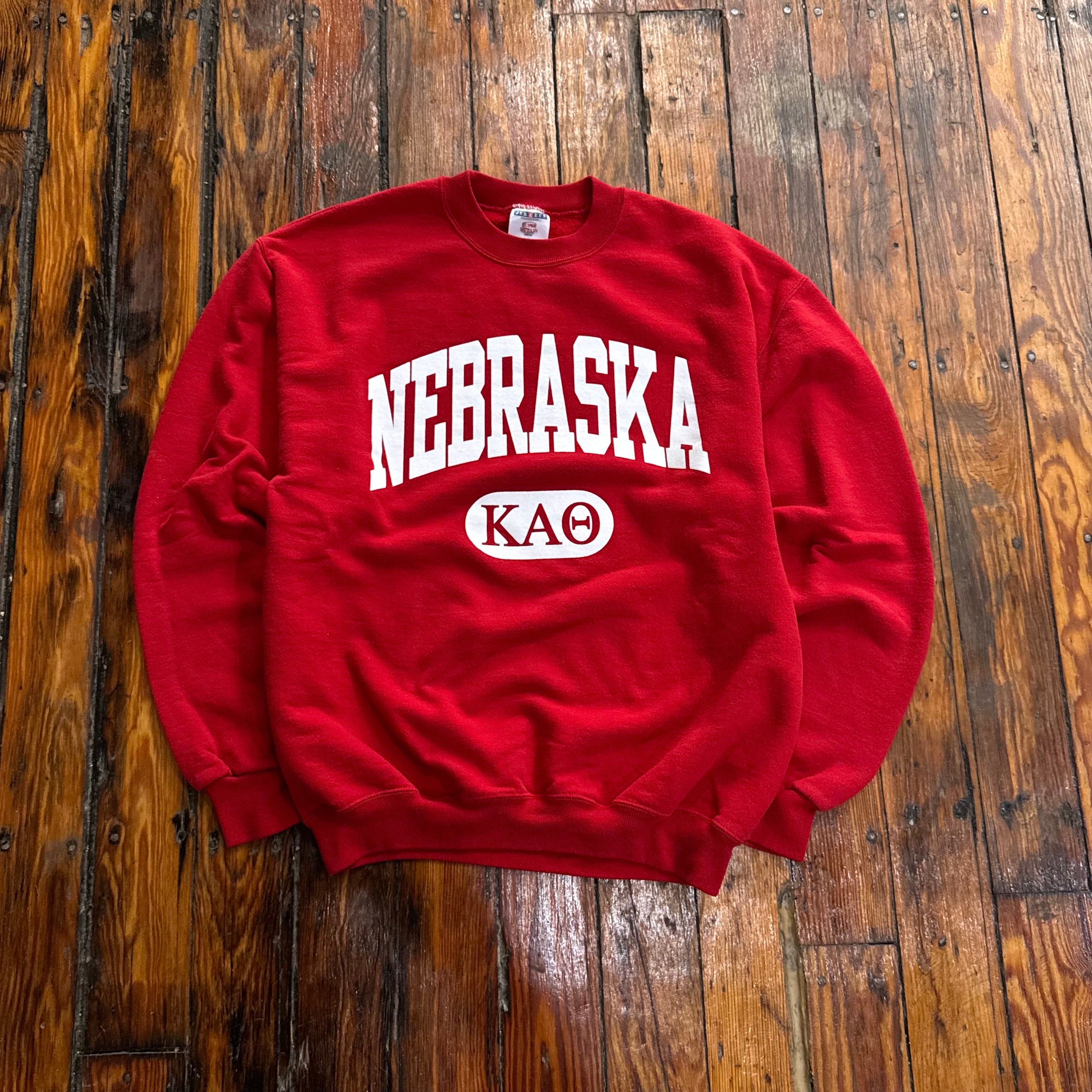 Vintage Nebraska KAO Crewneck Sz L