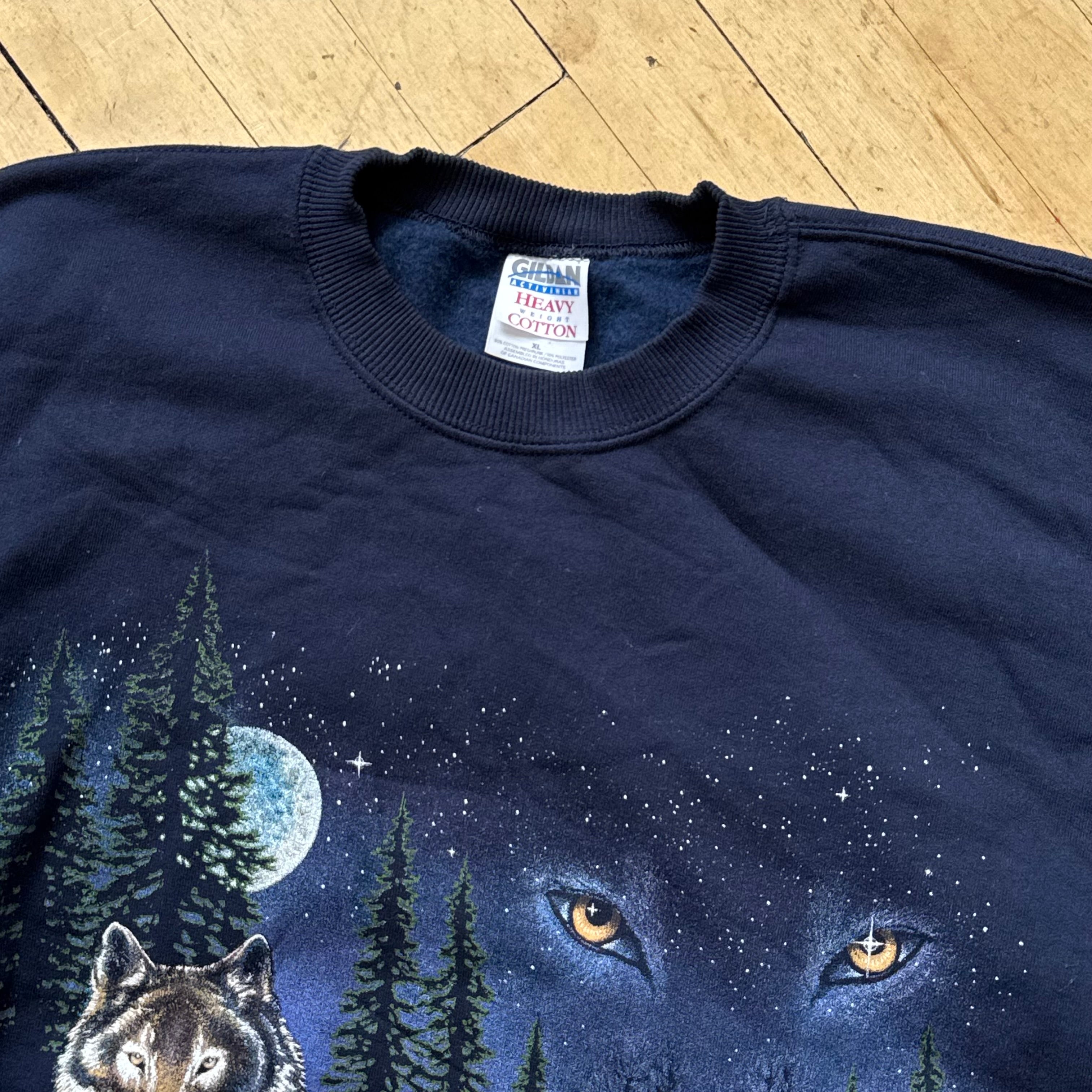 Vintage Wolf Extinction Crewneck Sz XL