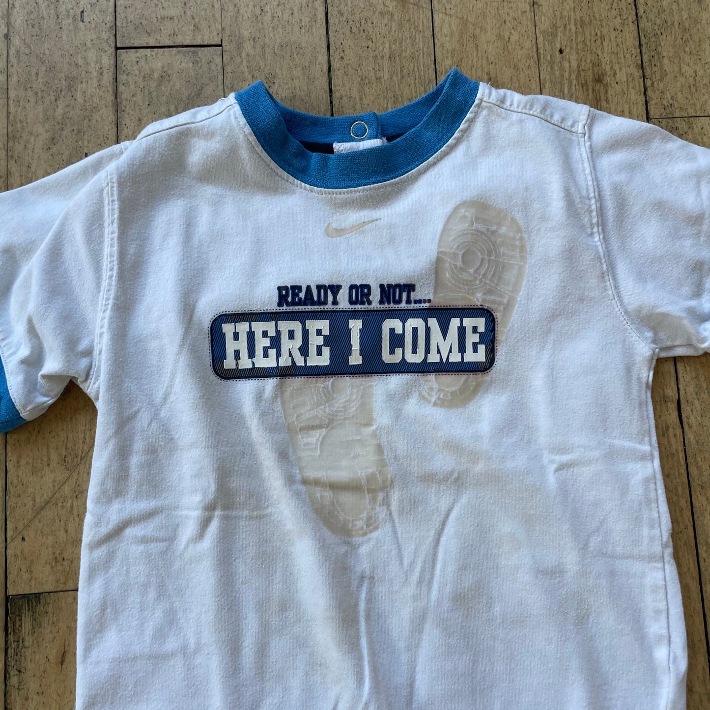 2000s Nike Ready or not Here I come T-shirt Sz 3t