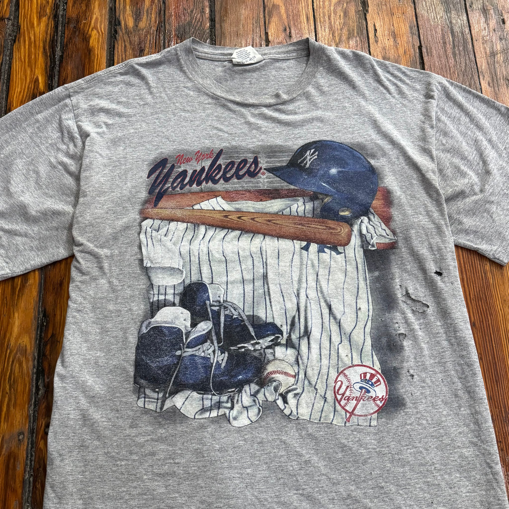 Vintage New York Yankees Locker Room T-shirt Sz XL
