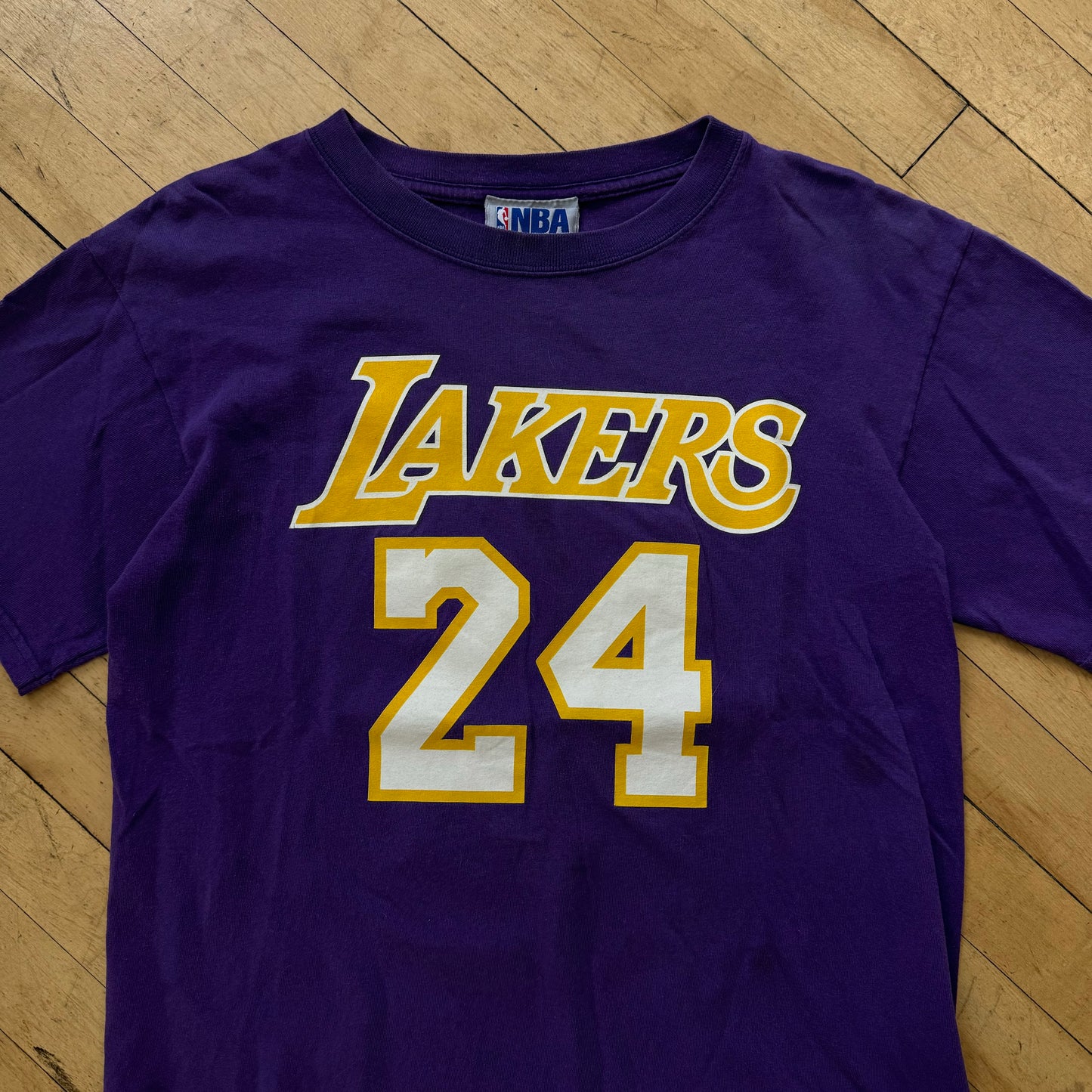 Y2K NBA Kobe Bryant Lakers T-shirt Jersey Sz S