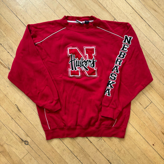 Vintage Nebraska Huskers Crewneck Sz M