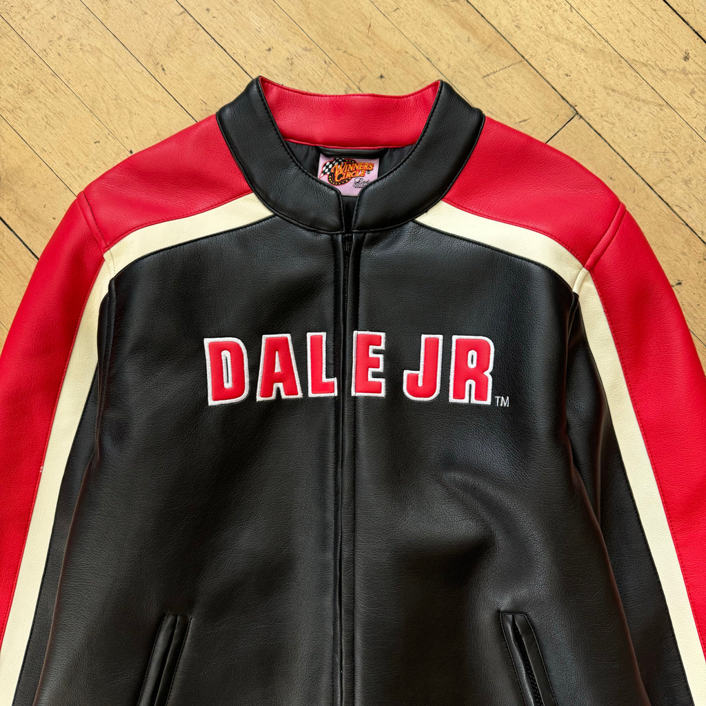 Vintage Leather Dale JR. Nascar Jacket Sz M