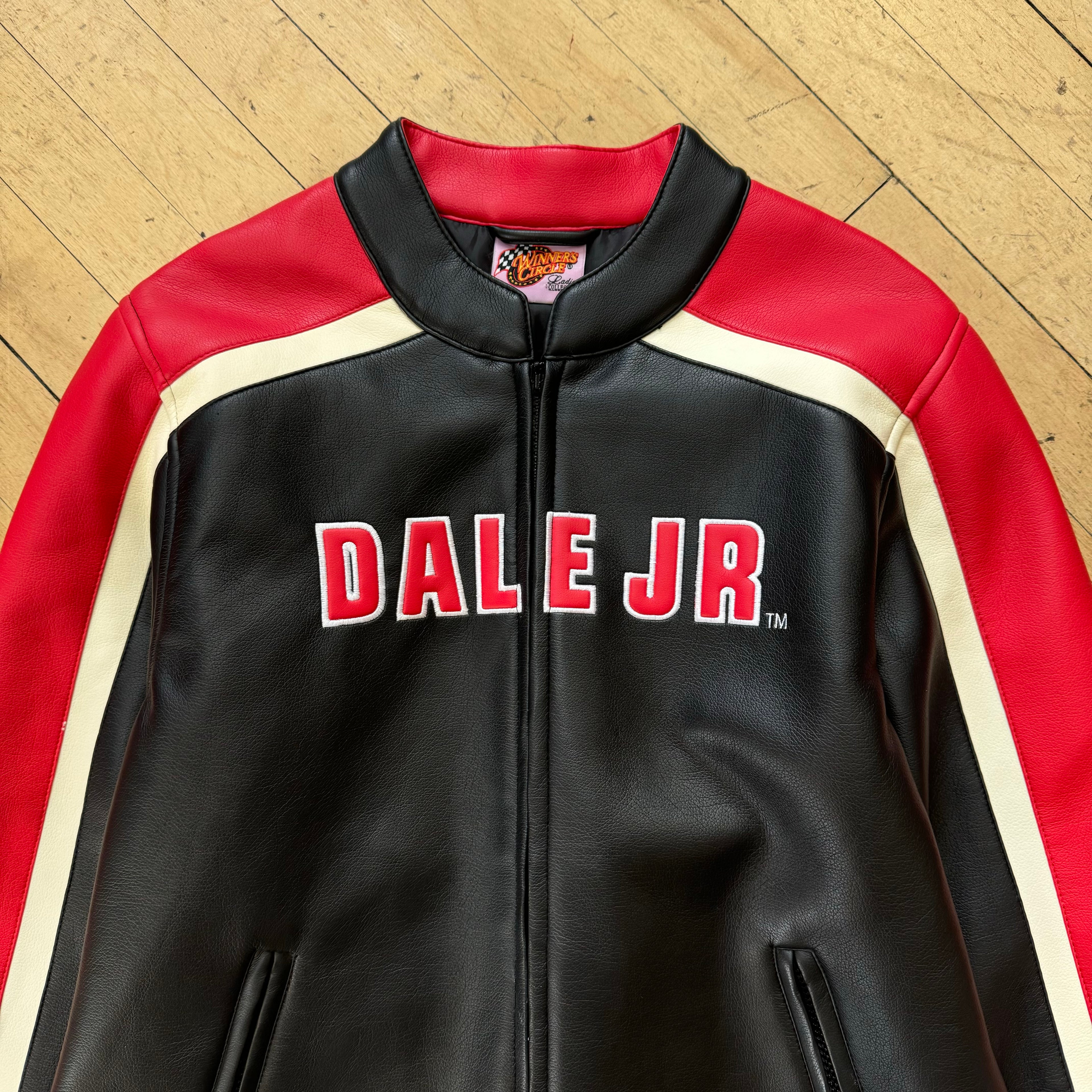 Vintage Leather Dale JR. Nascar Jacket Sz M